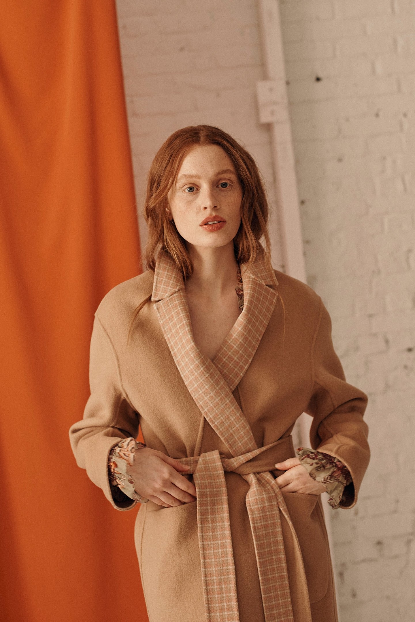 REVERSIBLE COAT SULLY CAMEL-BLUSH 8