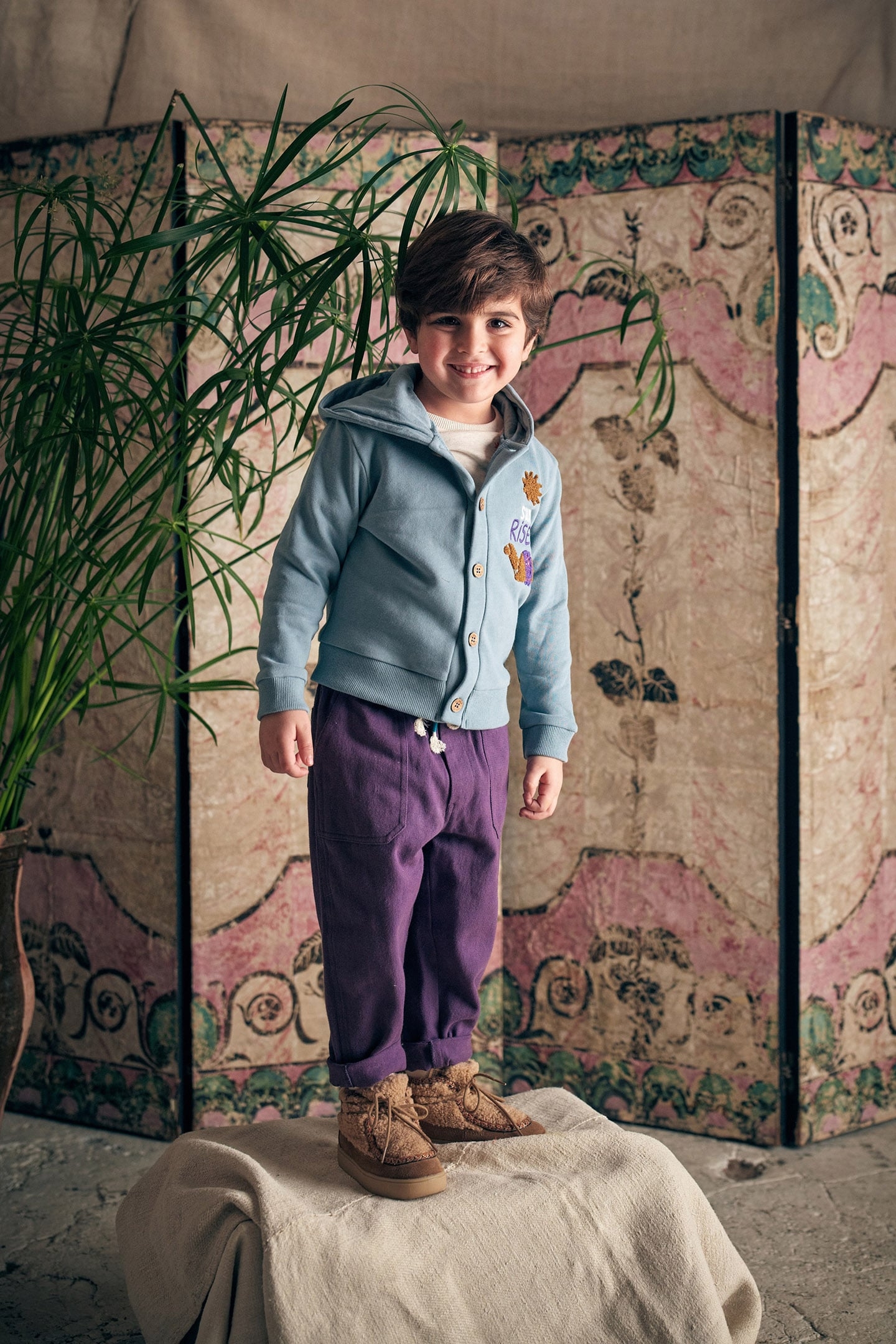 PANTS NASSER PURPLE 3