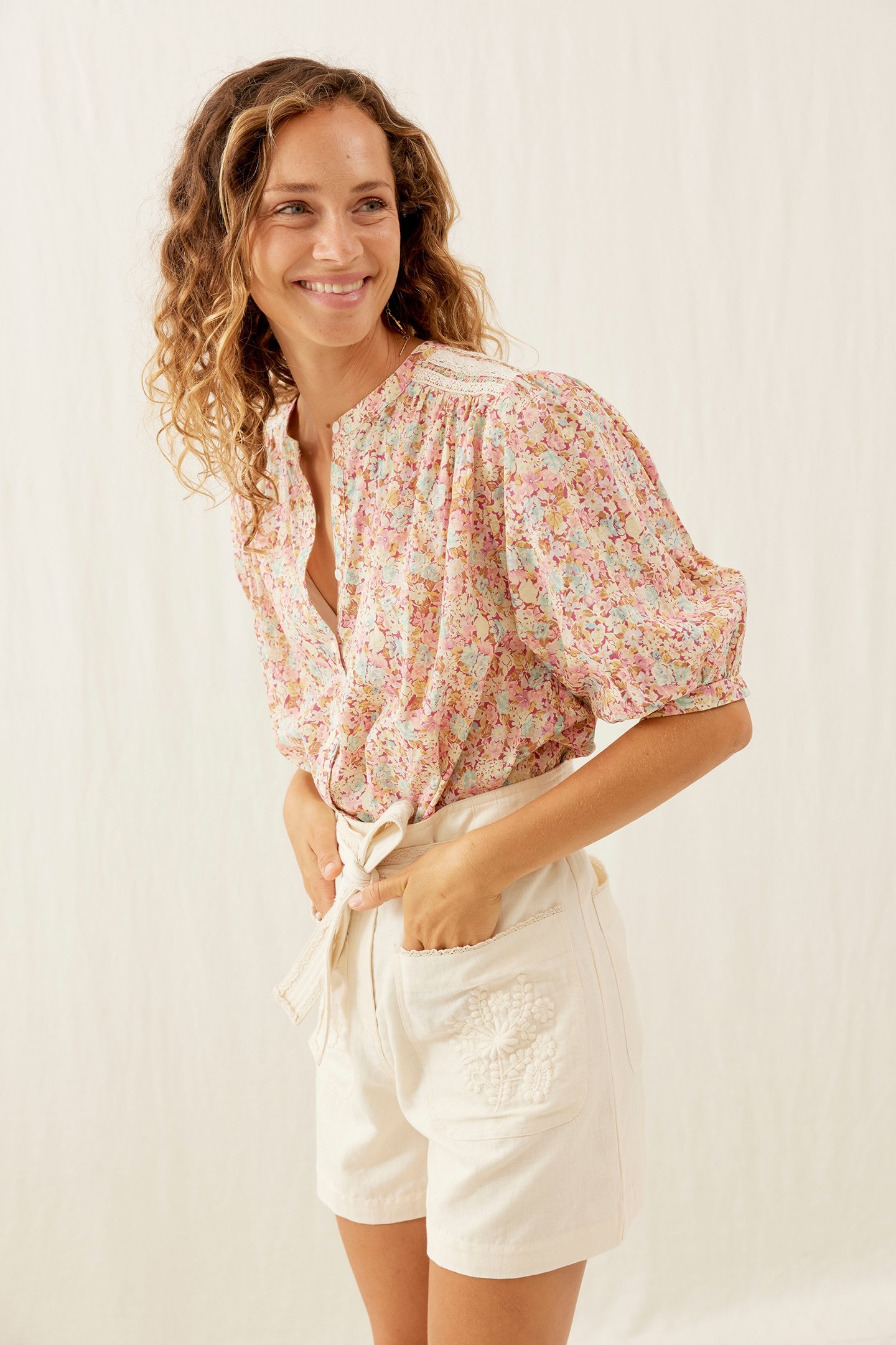 SHIRT JULIE PINK SWEET PASTEL 1