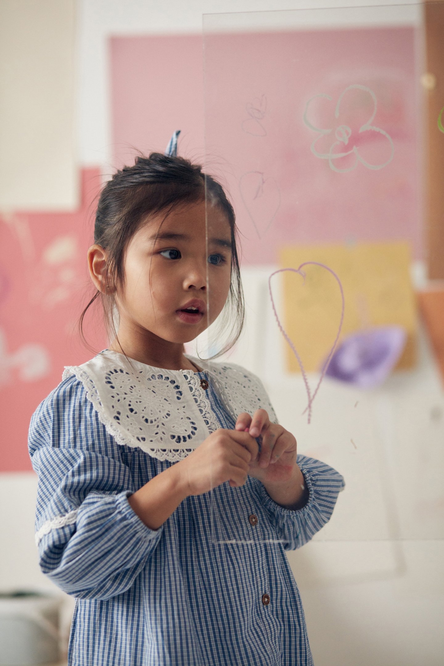 DRESS ARINOLA BLUE SONNET VICHY 6