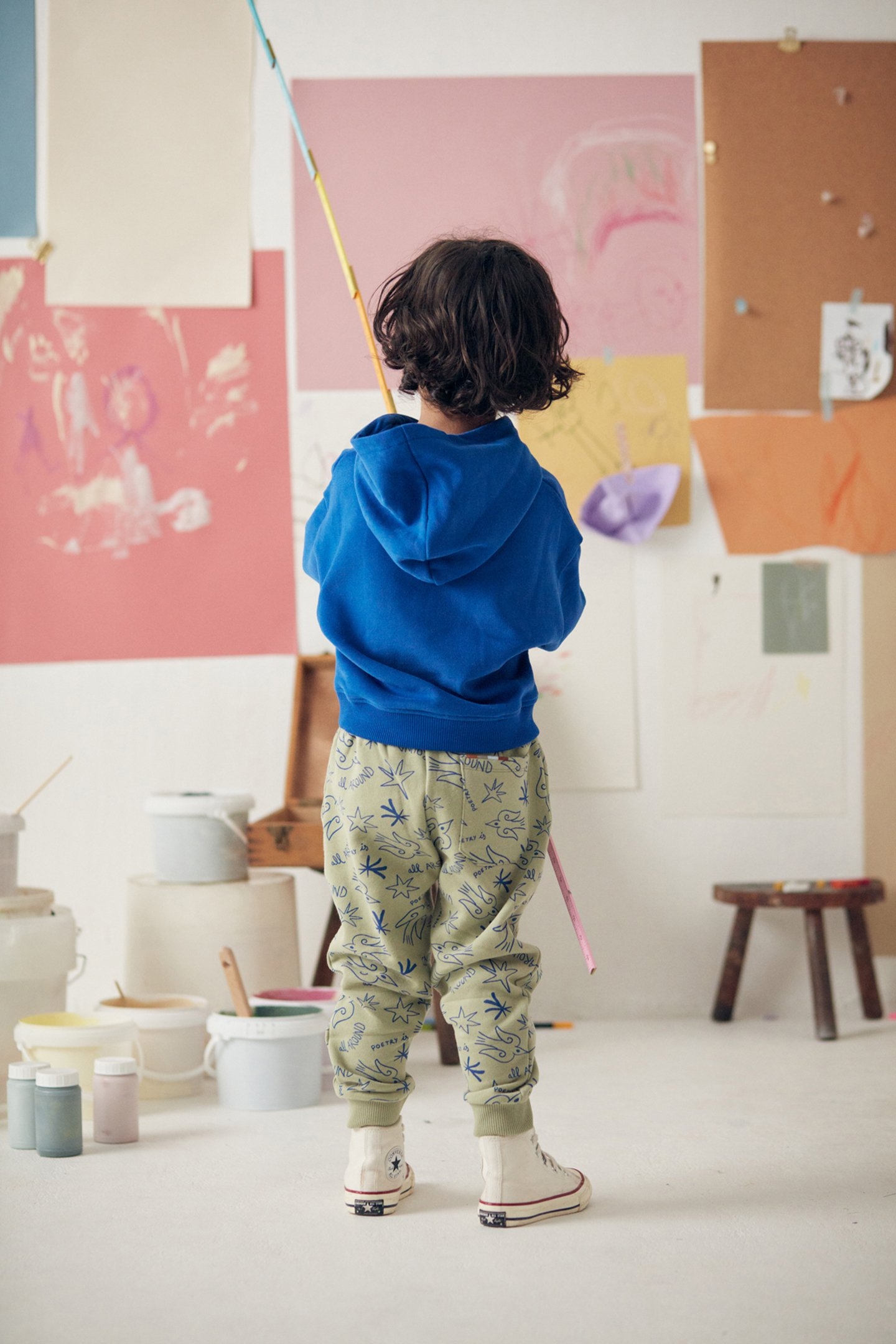 HOODY ISSOH WORK BLUE 2