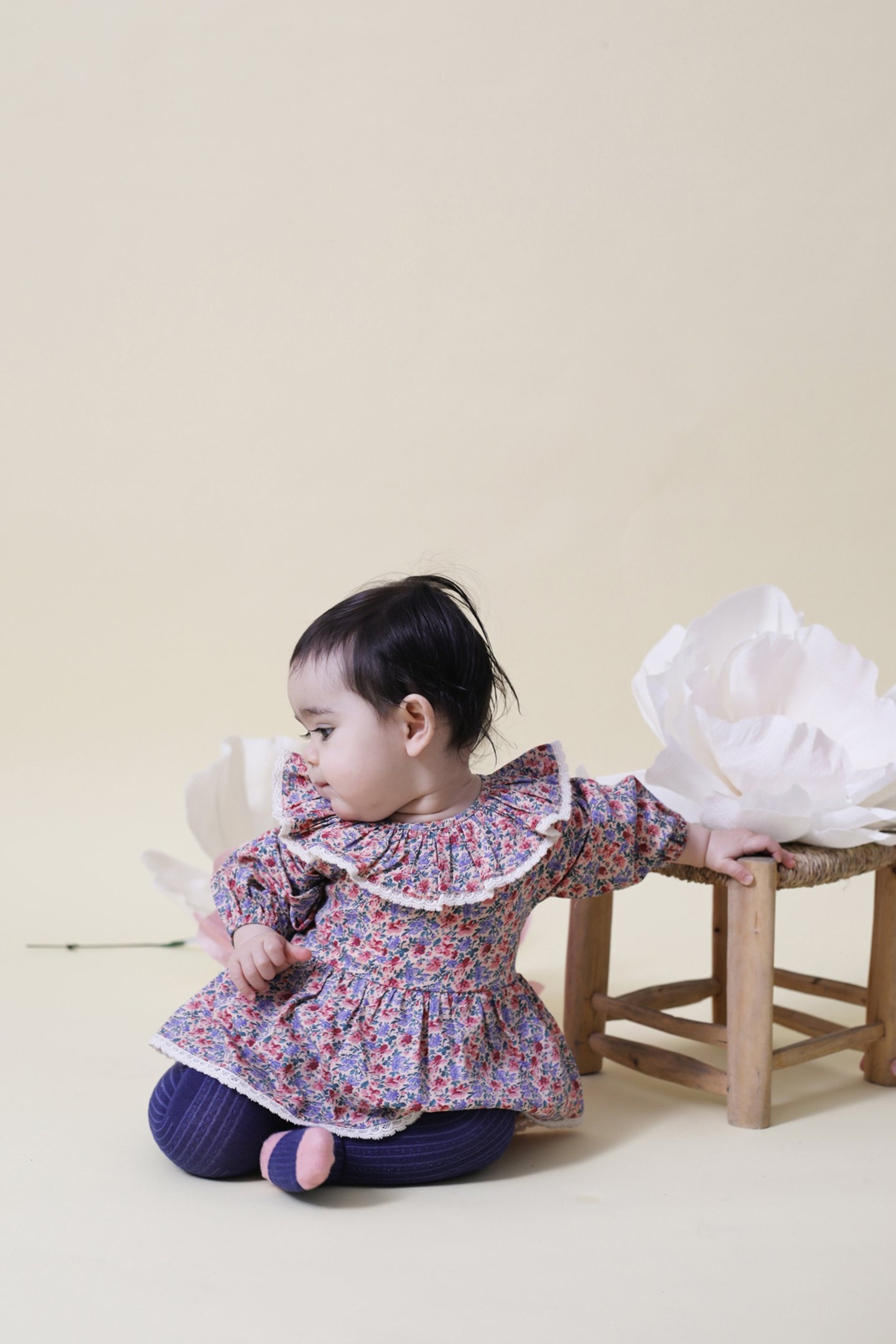 ROMPERS INDIA BLUSH FLORAL WORLD 1