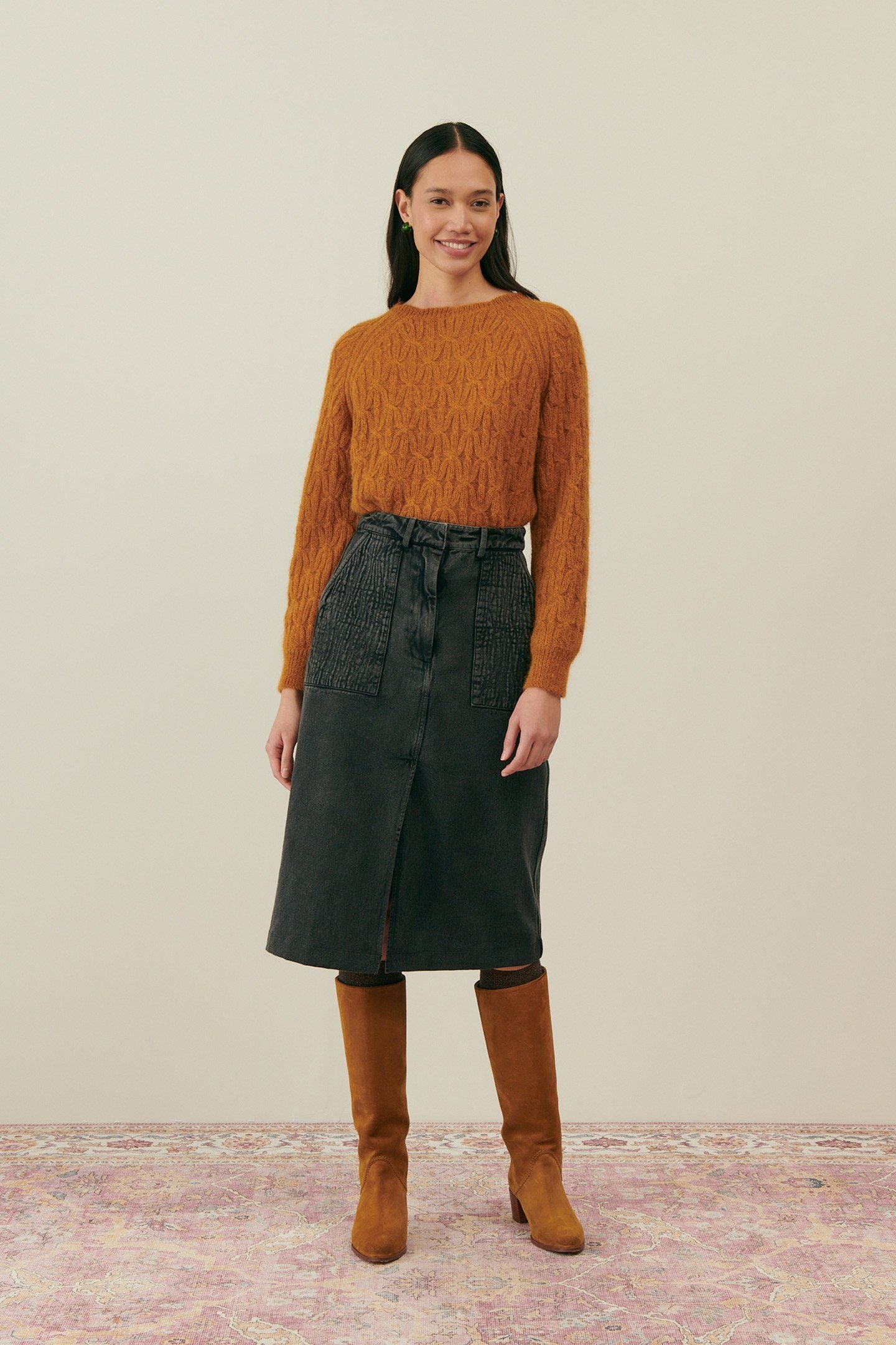 JUMPER AMIRANNE CAMEL 5