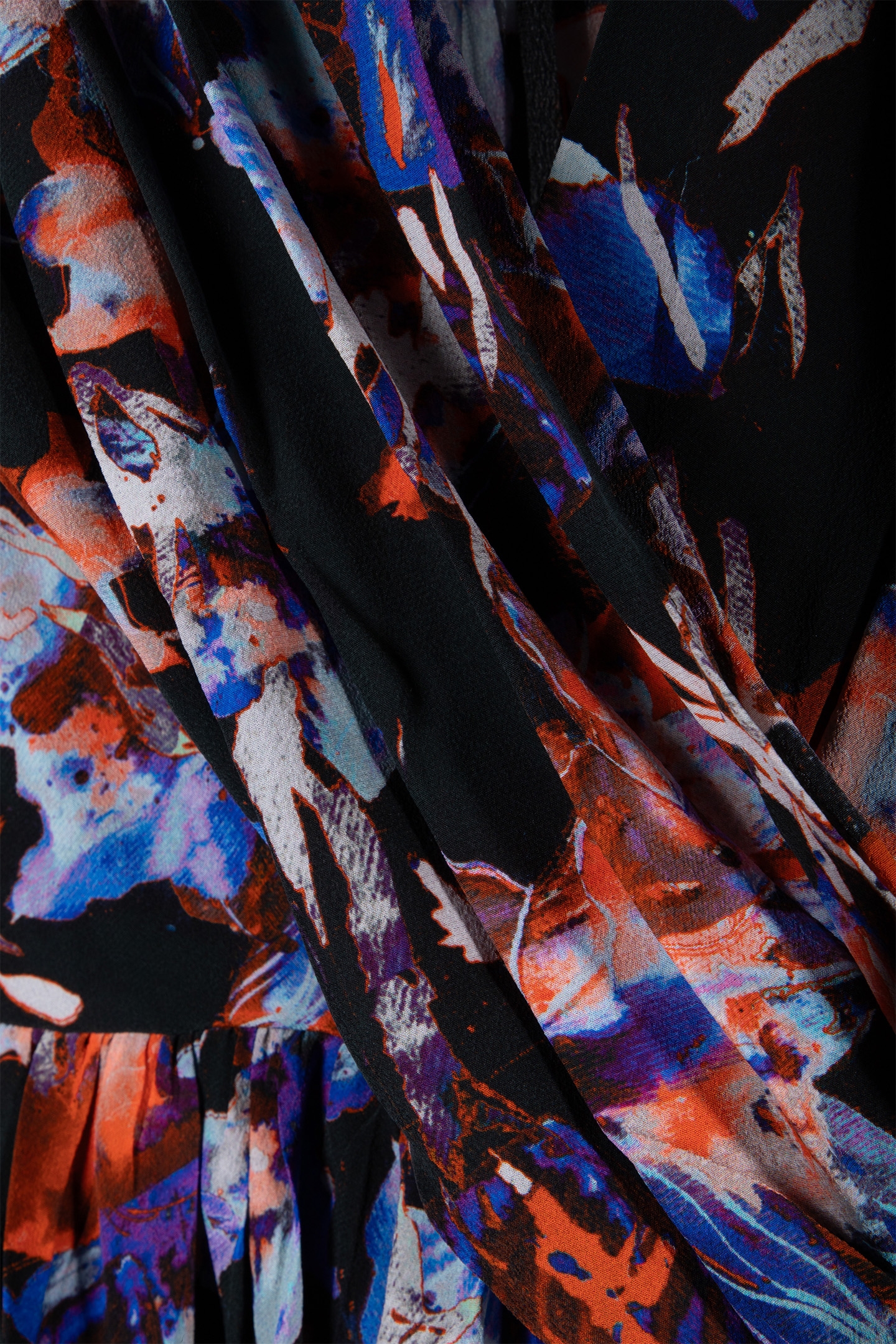 MOAVI DRESS BLACK MULTICO 5