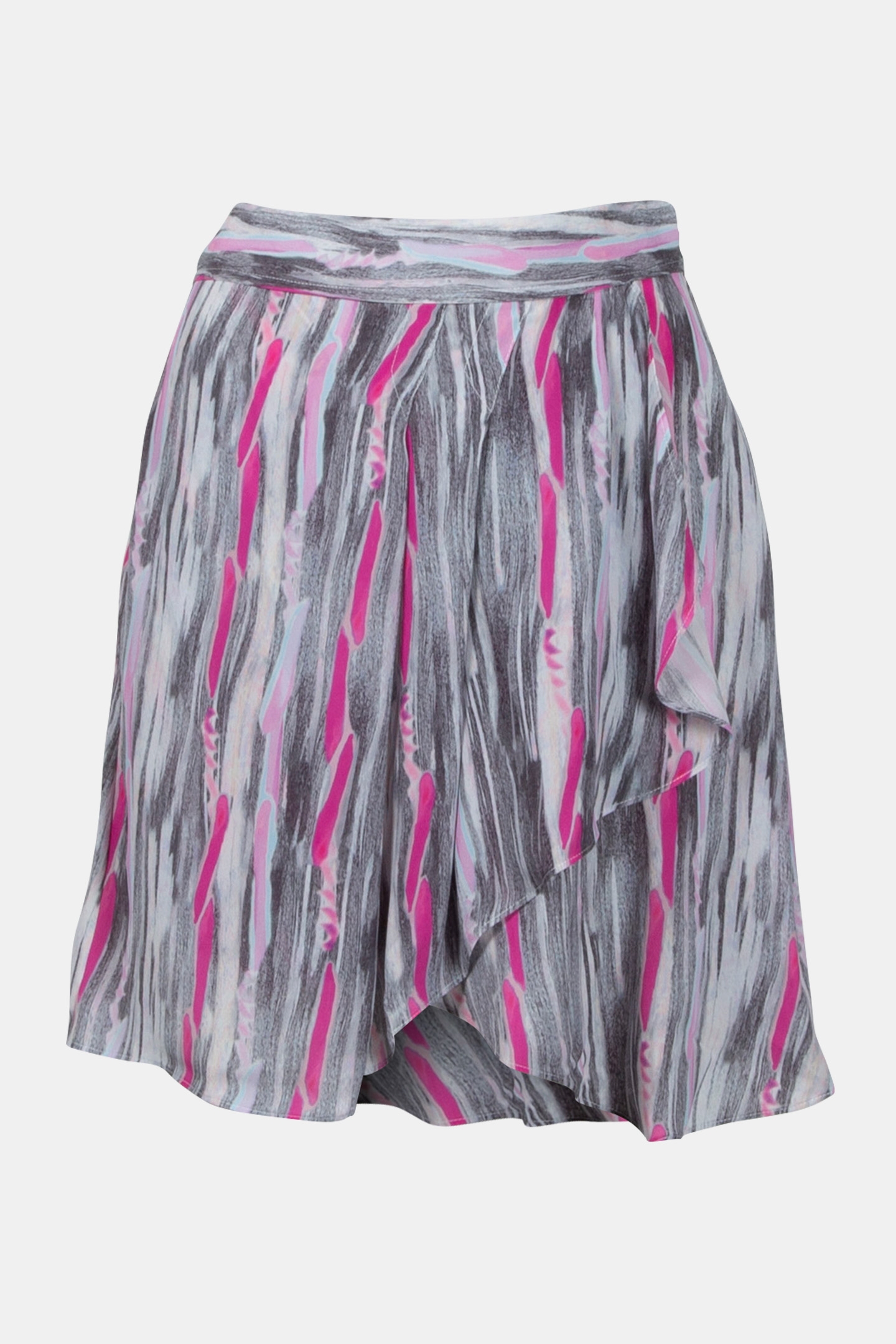 IRIA SKIRT GREY/PINK 3