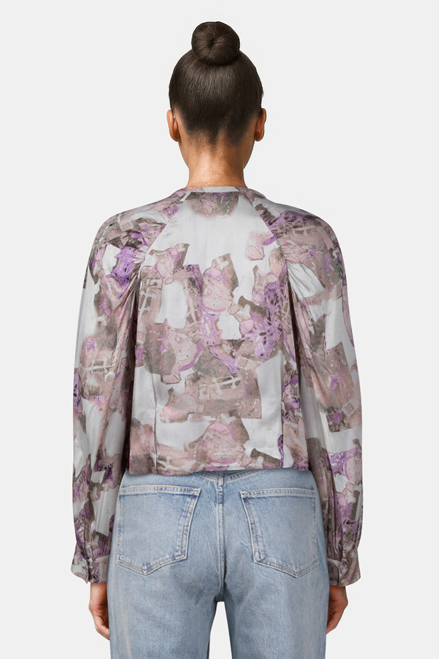 NAYAR TOP ECRU/PINK 2