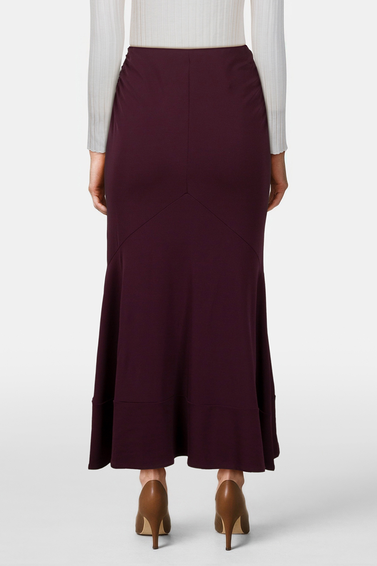 PALMIRASPE SKIRT BERRY/BORDEAUX 2