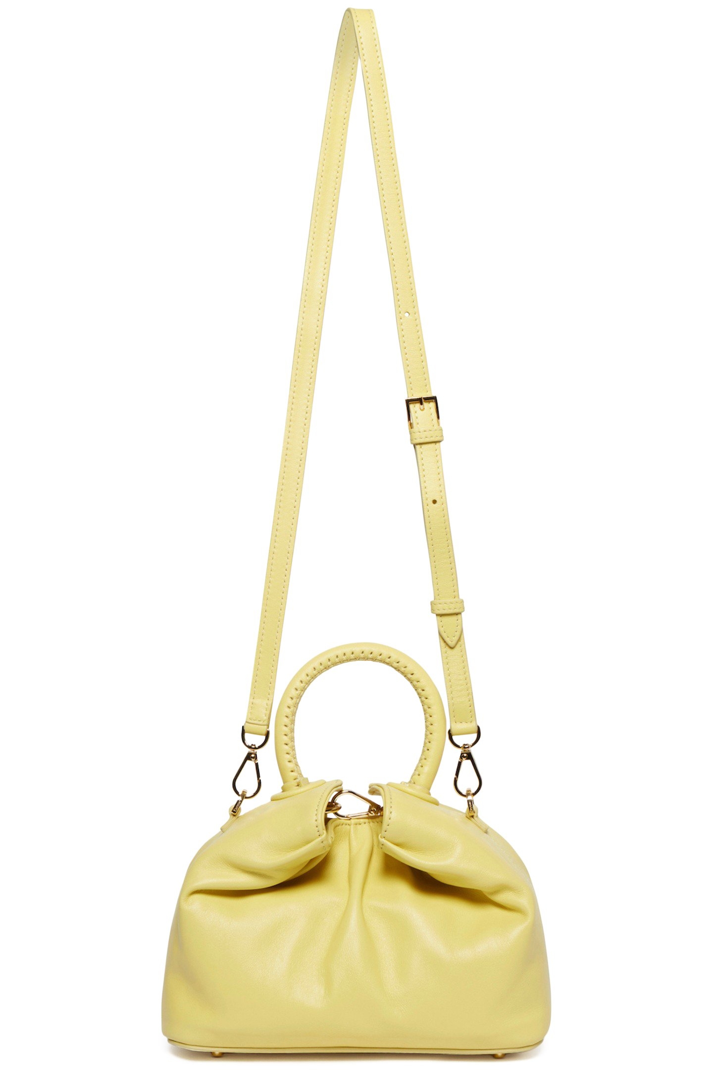 SMALL DUMPLING LEATHER POMELO 2