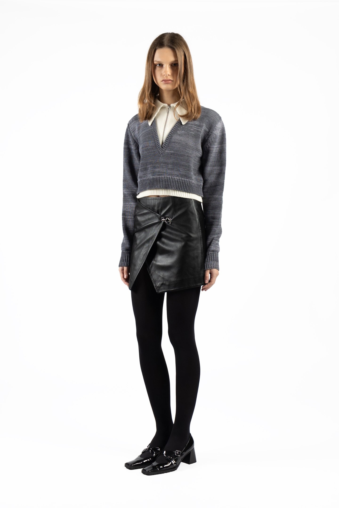 CROPPED JUMPER GREY 3