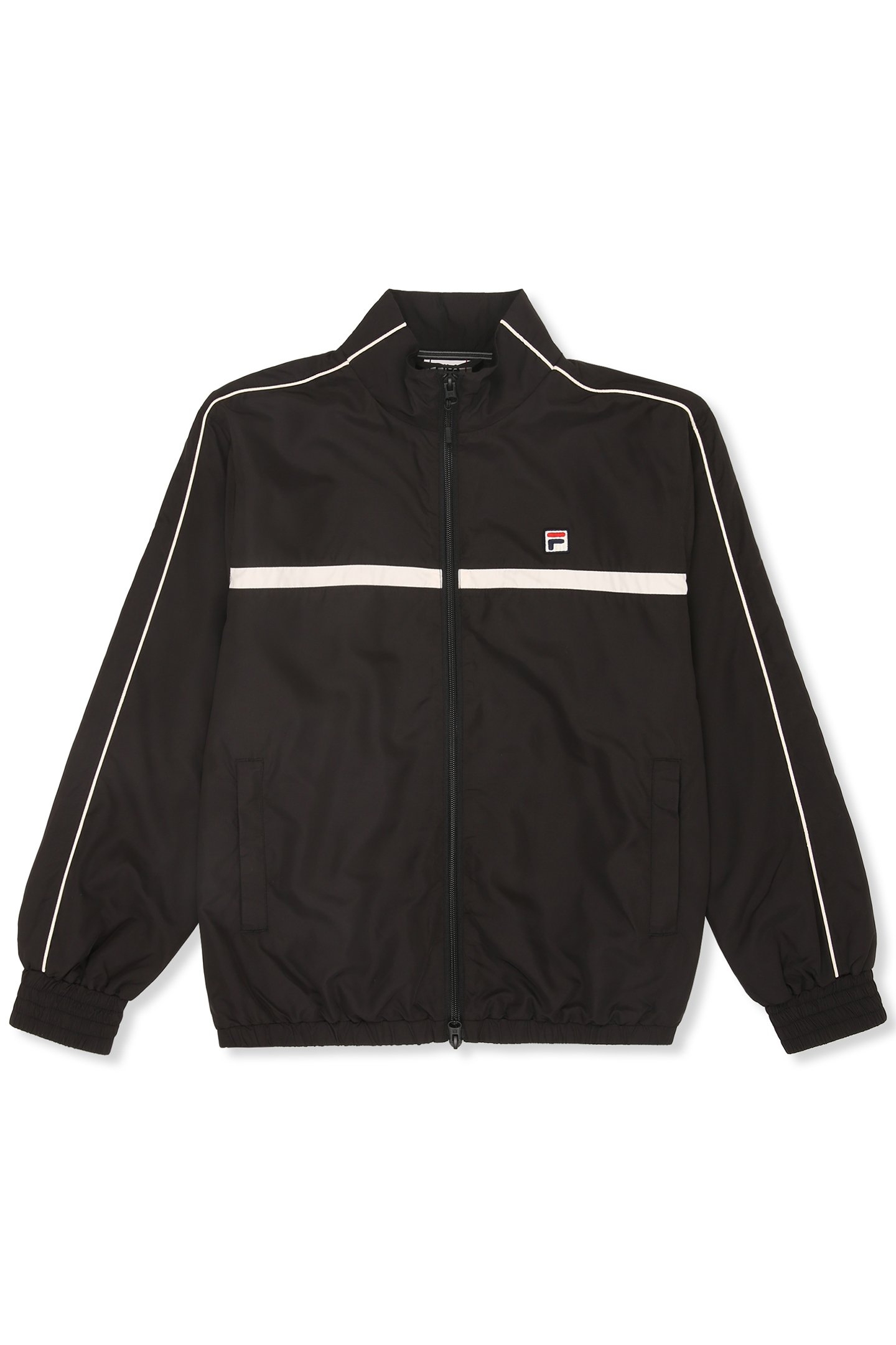 GIRLS SAN SIRO LOOSE WOVEN TRACK JACKET BLACK 1