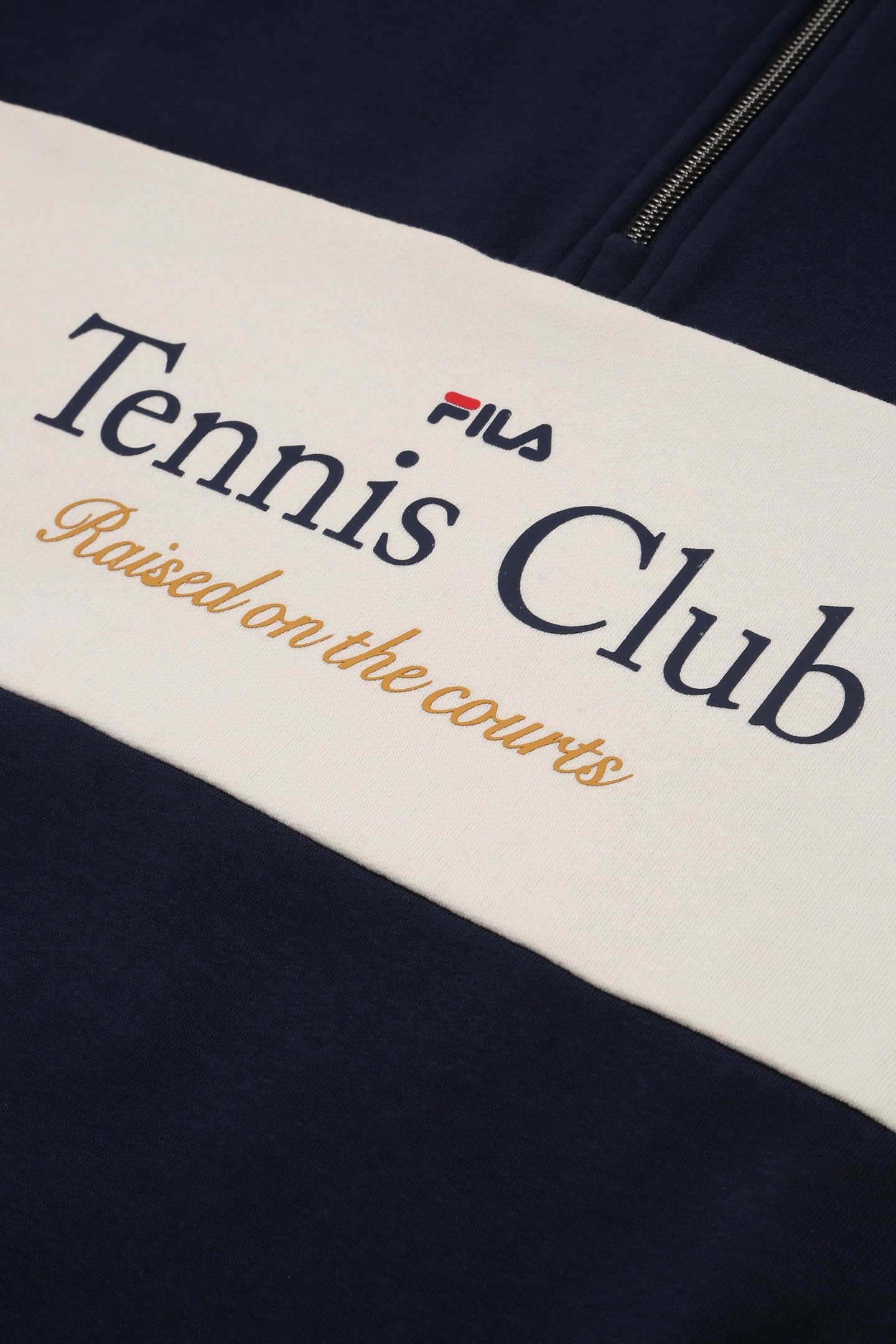 BOYS TORAZZA REGULAR GRAPHIC HALF-ZIP SWEATSHIRT BLACK IRIS- 3