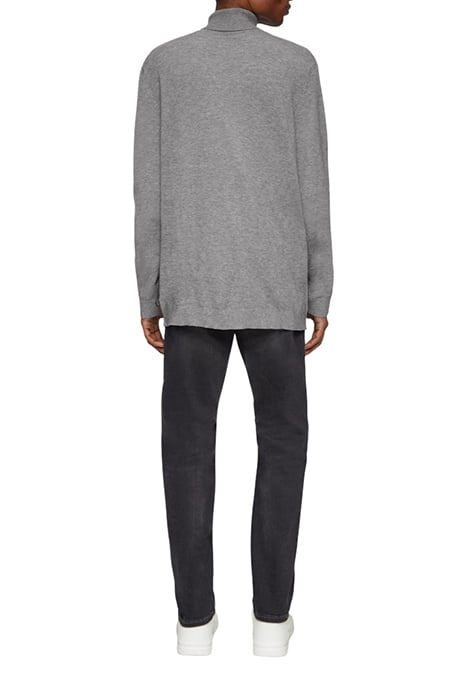 S.OLIVER-QS PULLOVER GREY/BLACK 3