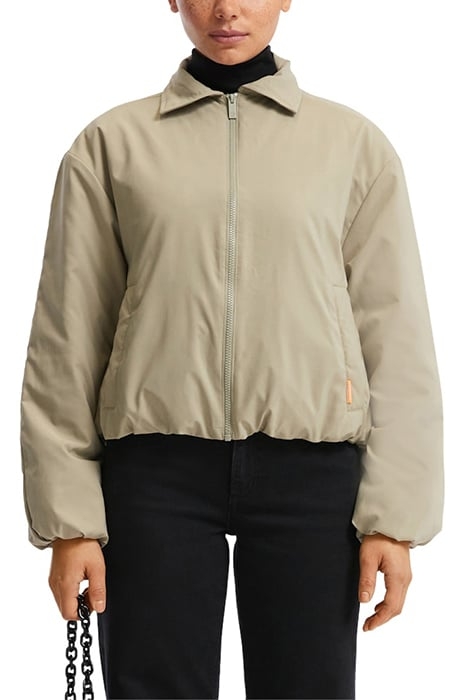 S.OLIVER-QS JACKET OUTDOOR GREEN SAND 1