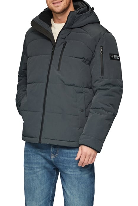 S.OLIVER JACKET OUTDOOR GREY/BLACK 1