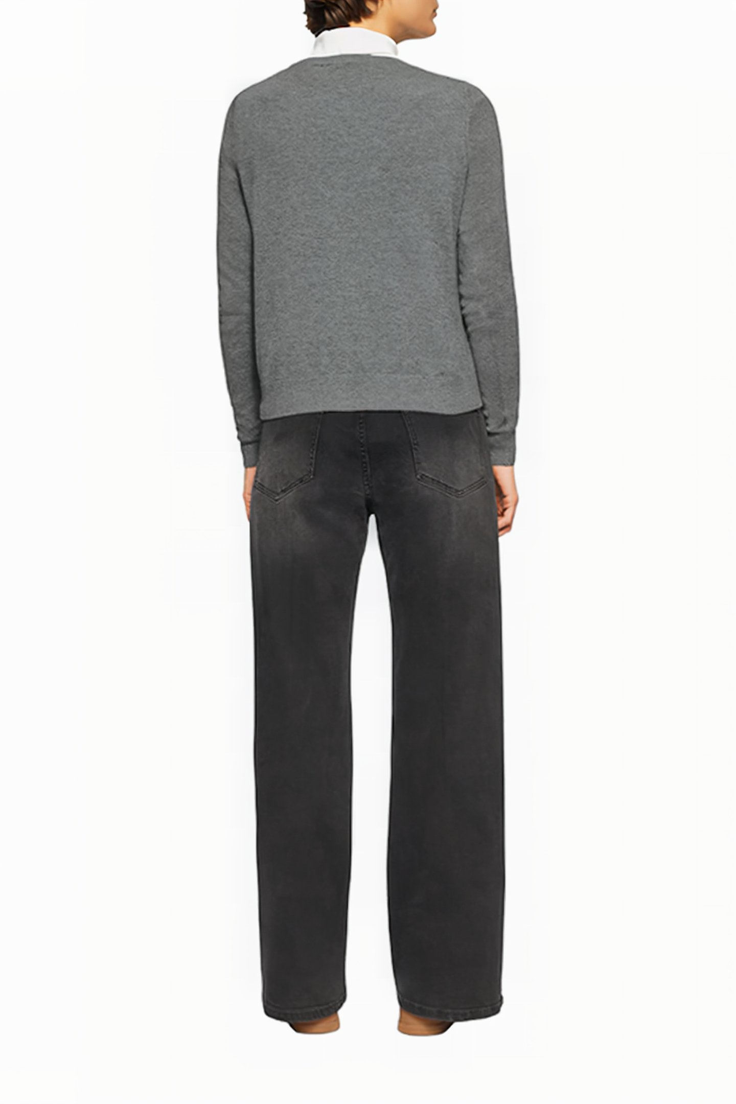 S.OLIVER CARDIGAN GREY/BLACK 2