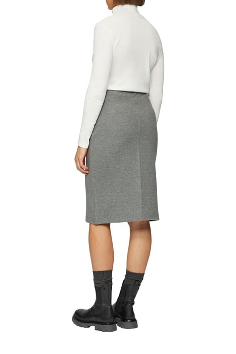 S.OLIVER SKIRT GREY/BLACK 3