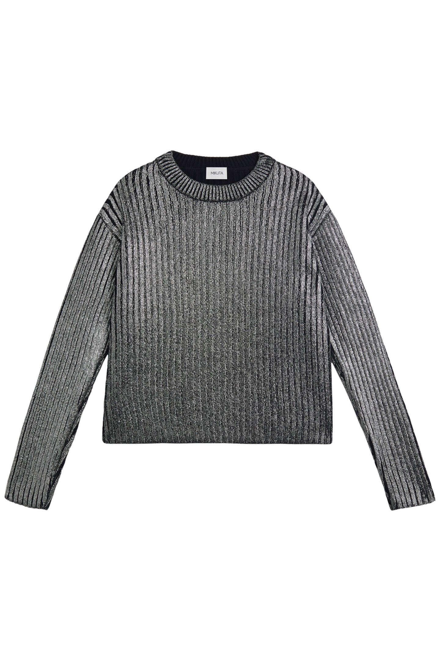 THE SILVER COATED KNITTED SWEATER 1