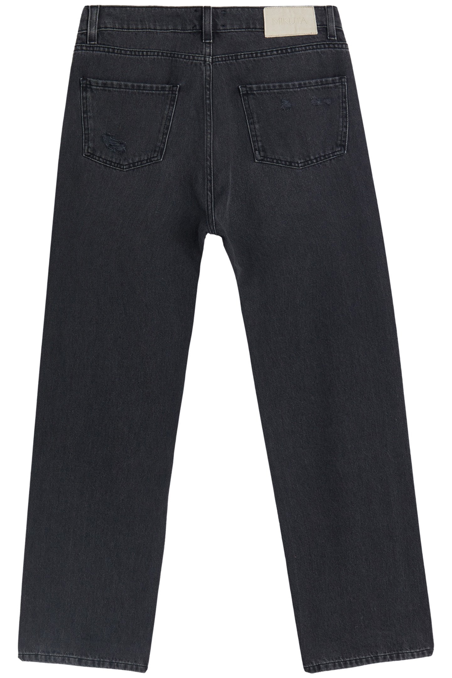 THE BLACK RIPPED RELAXED JEANS 3