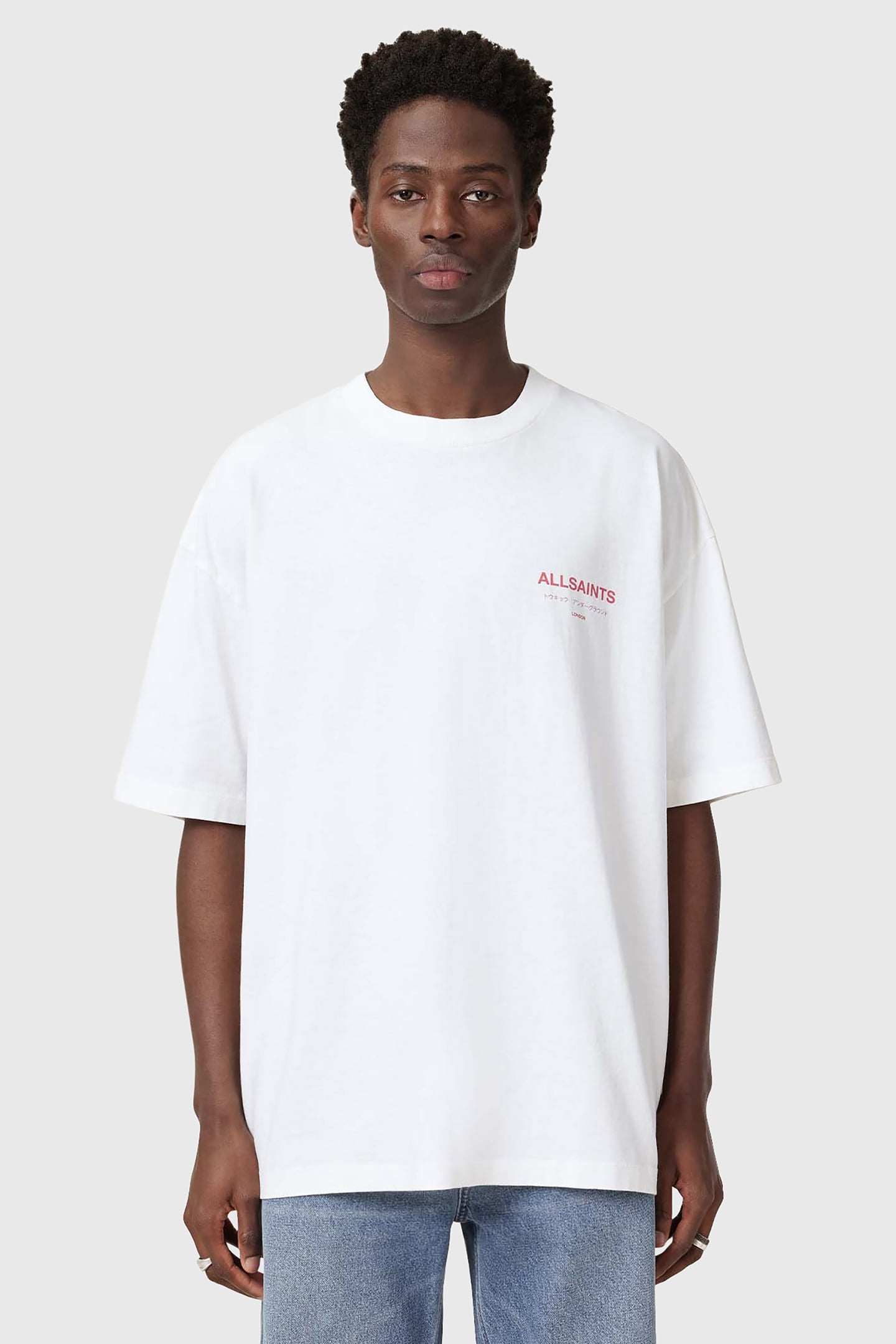 UNDERGROUND SS CREW ASHEN WHITE/PINK 1