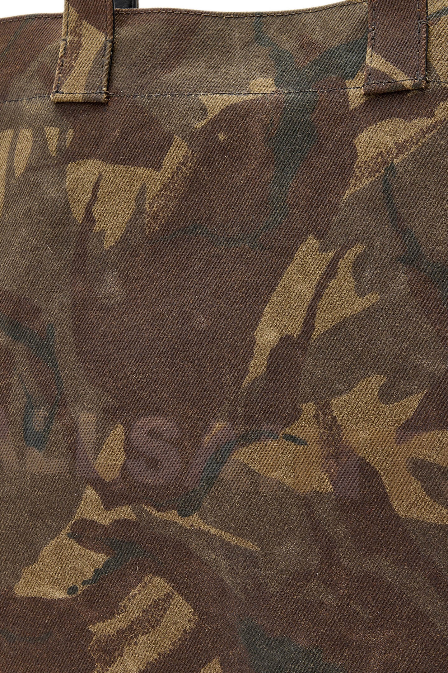 YUTO CANVAS TOTE CAMO GREEN 5