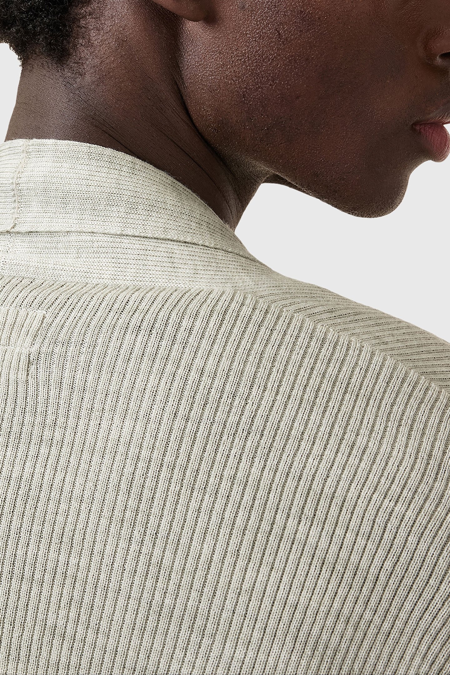 MODE MERINO OPEN CAR SLATE GREEN 6