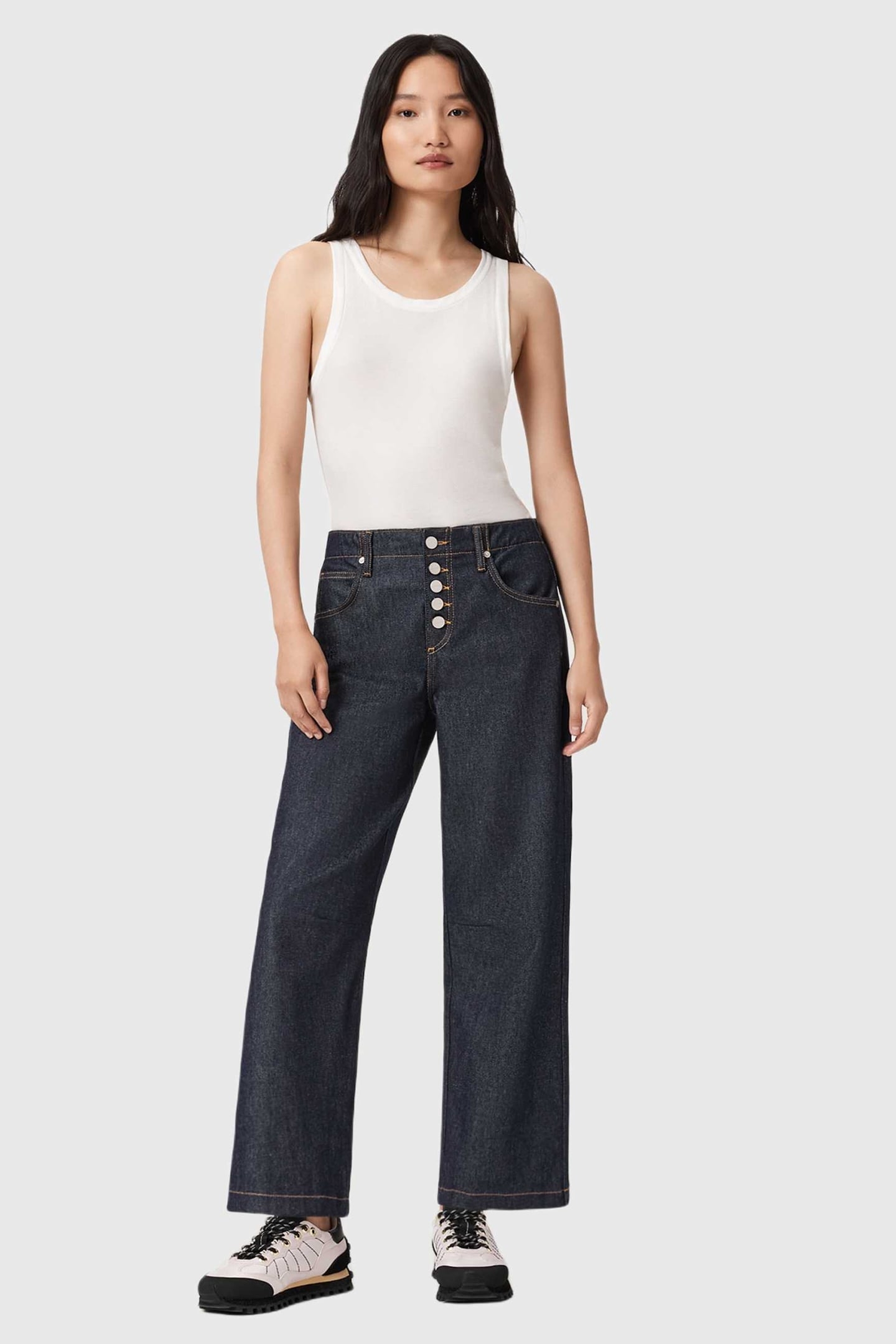 TAY CARPENTER JEAN RAW INDIGO BLUE 2