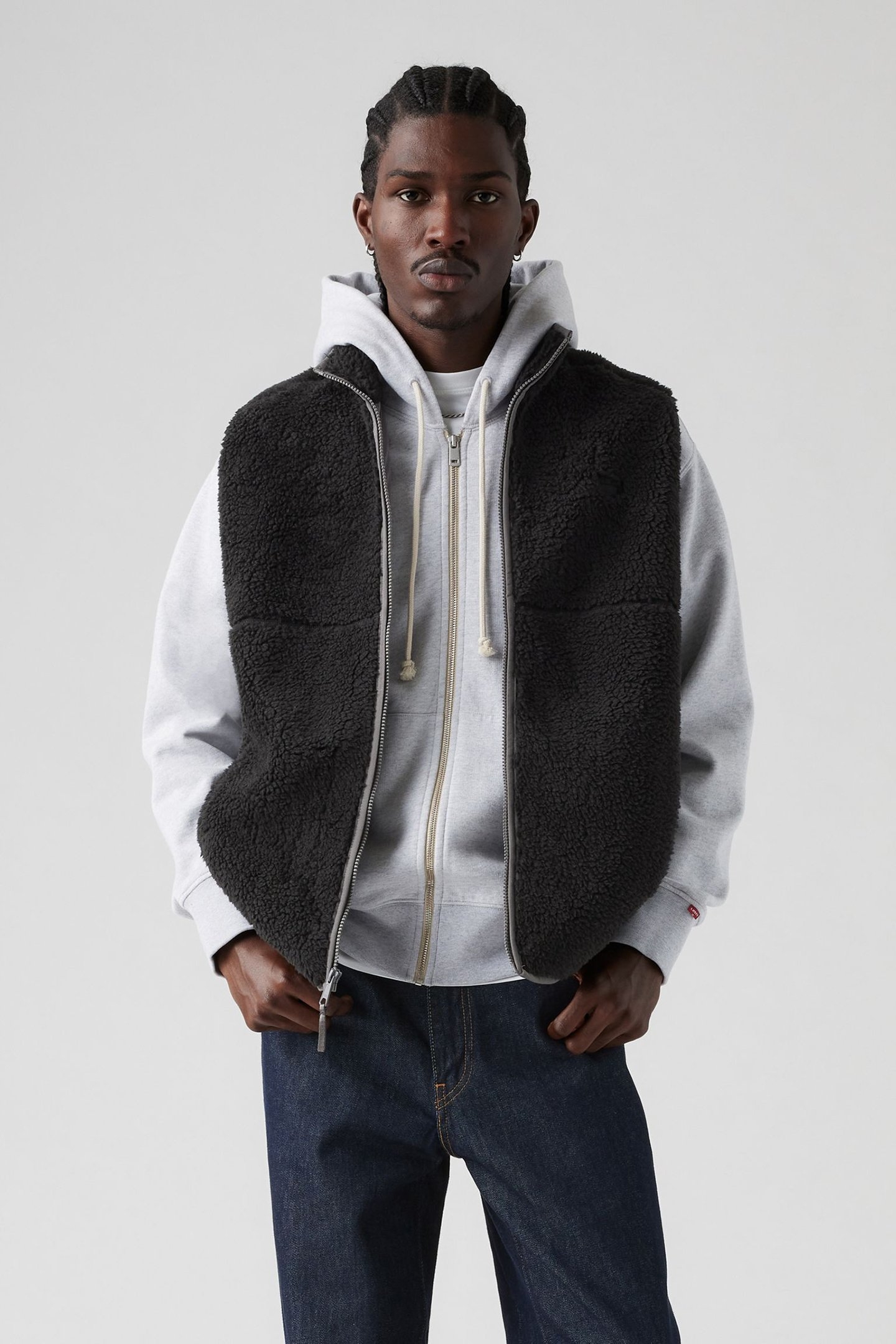 SUMMIT SHERPA JACKET BLACK 1