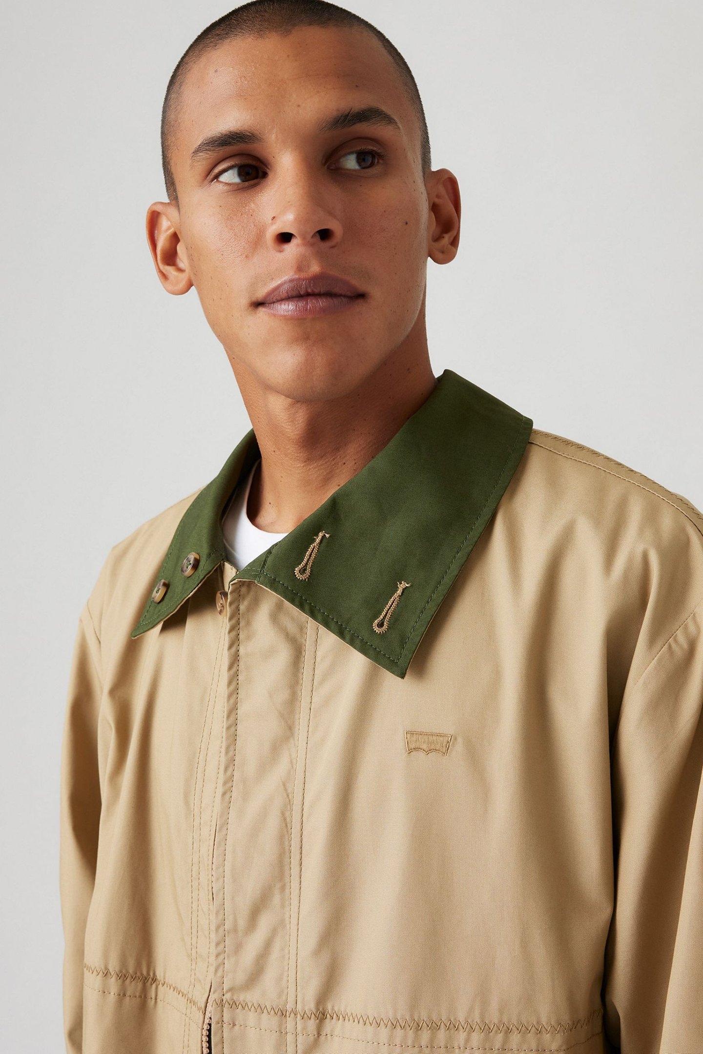 REX REVERSIBLE CANVAS JACKET TAN 6