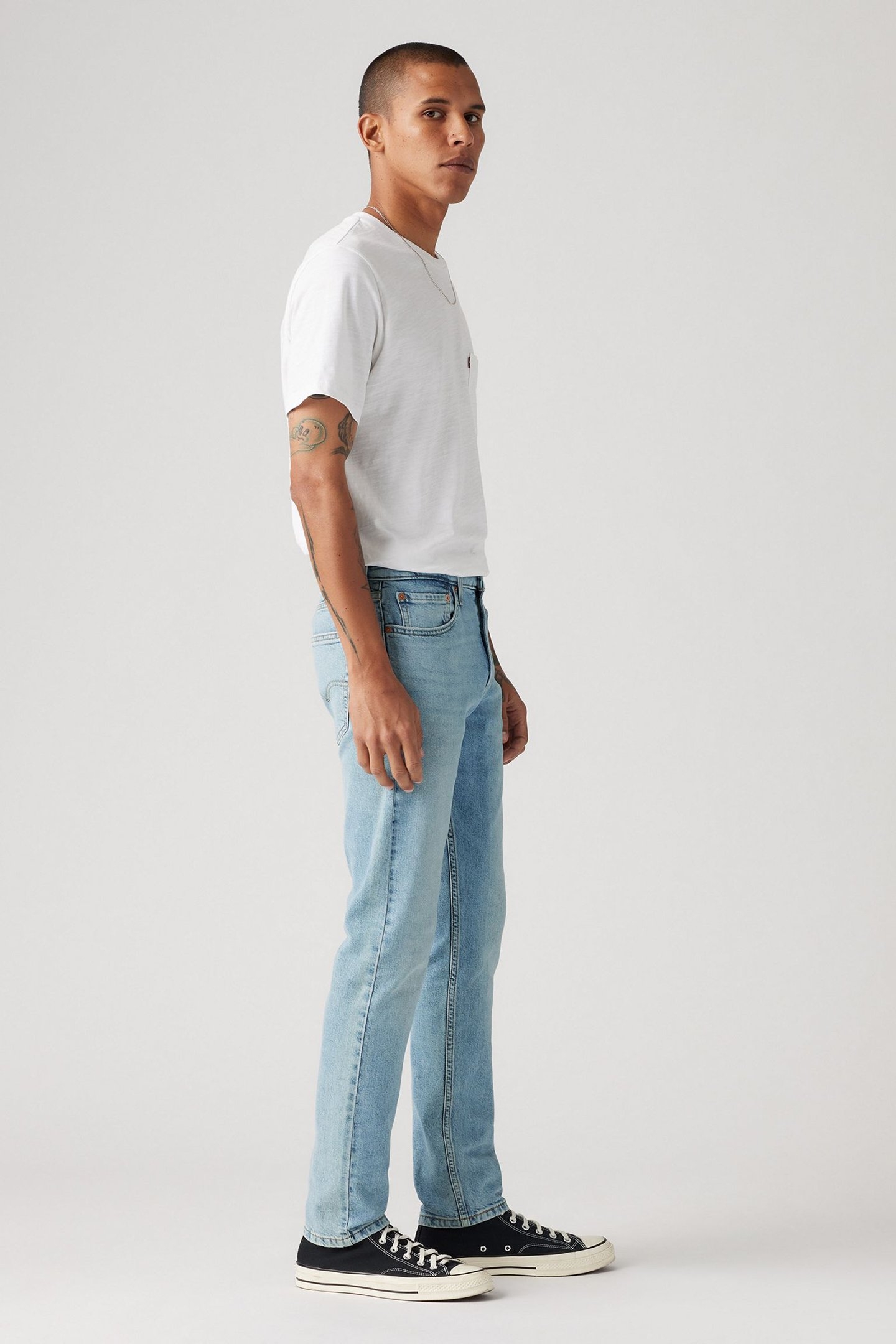 512® SLIM TAPER JEANS LIGHT INDIGO 5