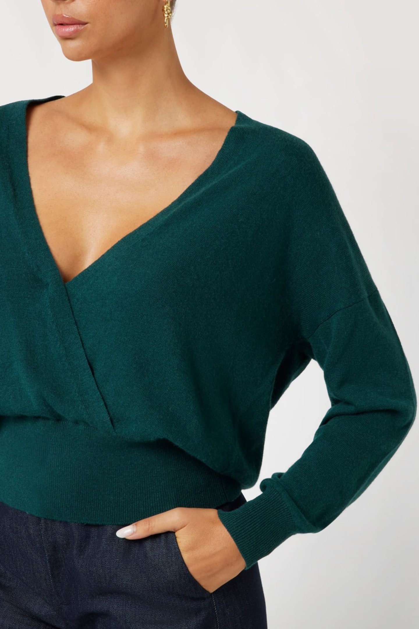 LAVANDA LS CROSSED T FERN MOSS GREEN 6