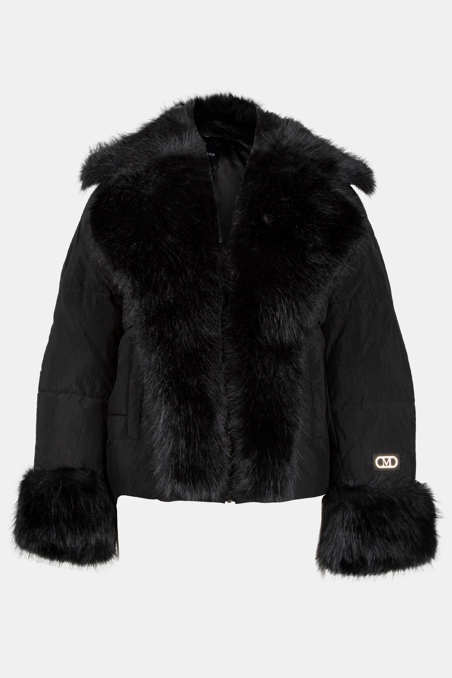 ZOE PUFFER JACKET JET BLACK A996 3