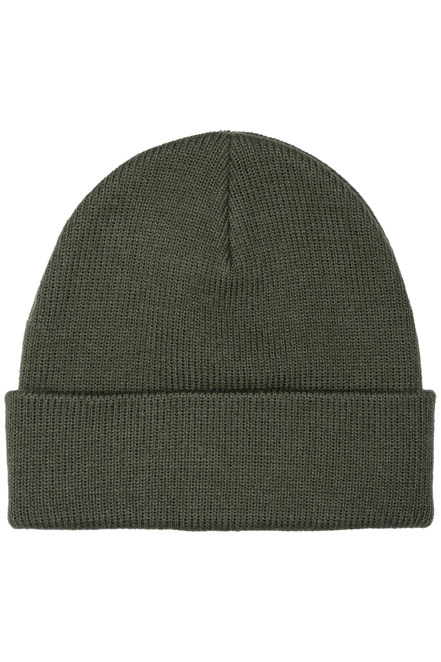 CUFFED BATWING BEANIE GREEN 2