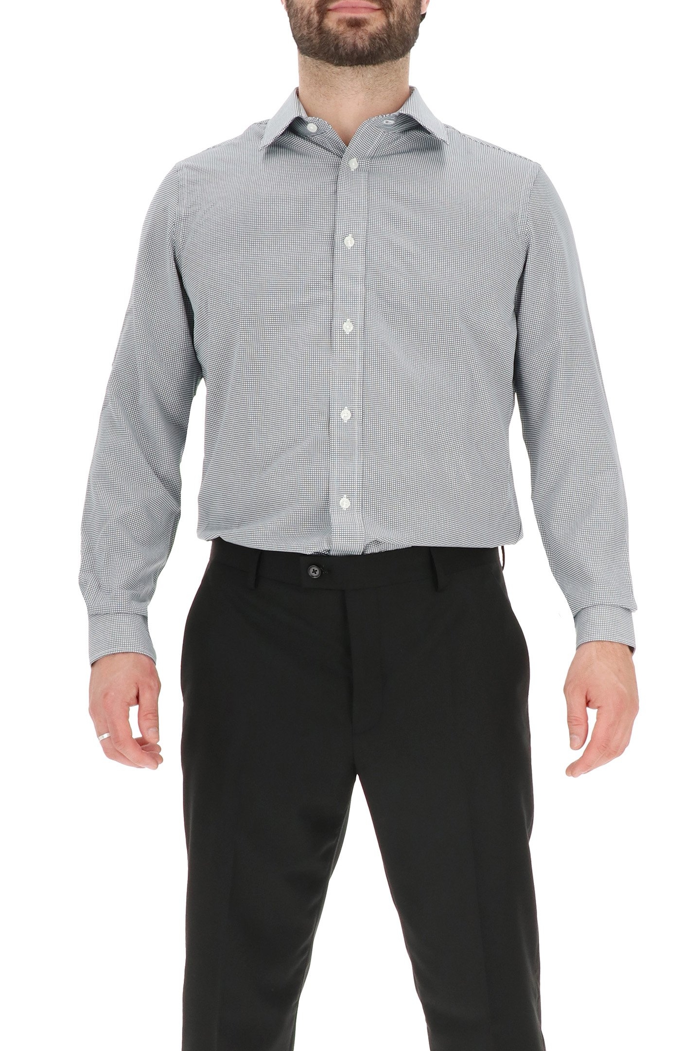 4 WAY STRETCHDRESS SHIRT WHITE 1