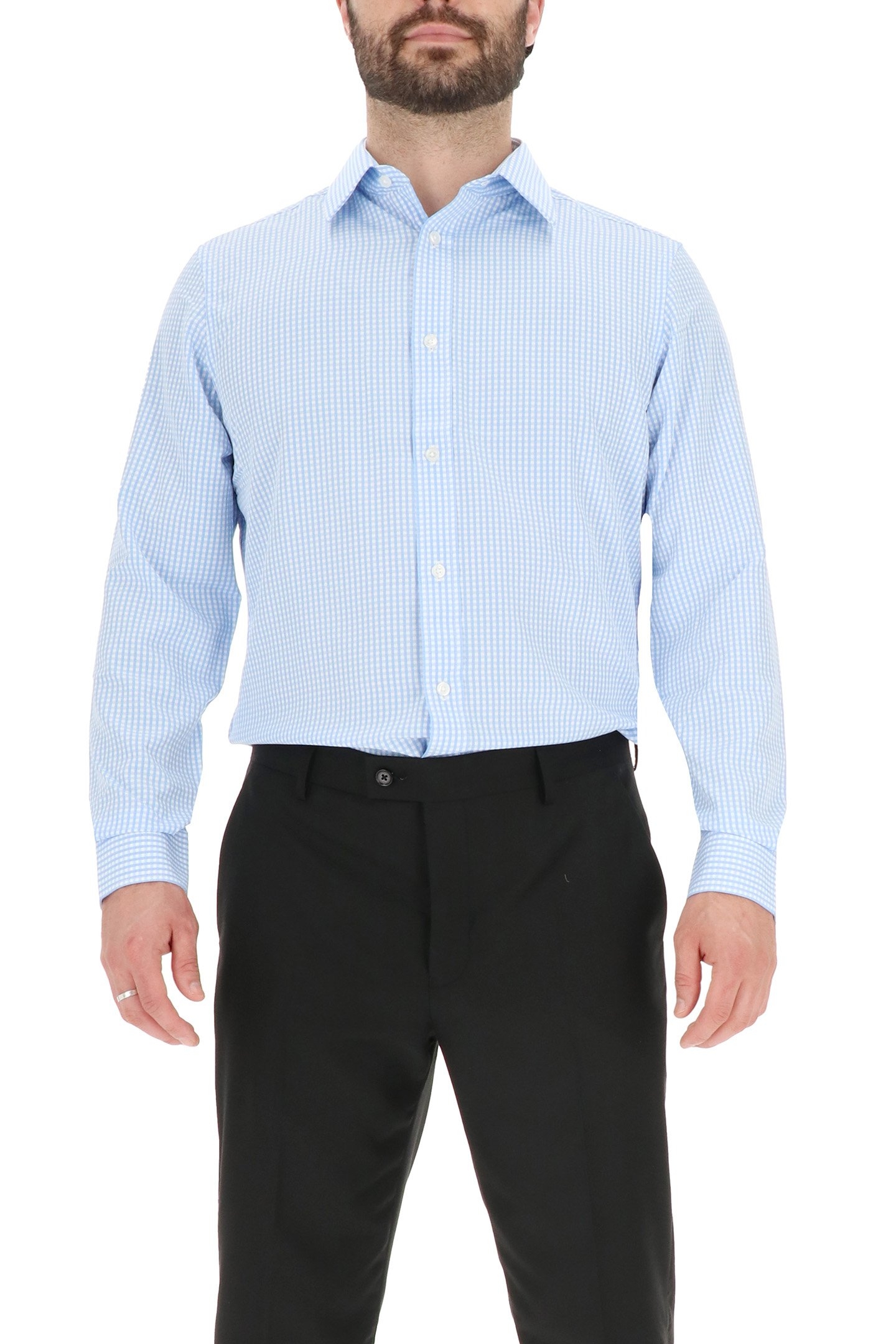 4 WAY STRETCHDRESS SHIRT LIGHT BLUE 1