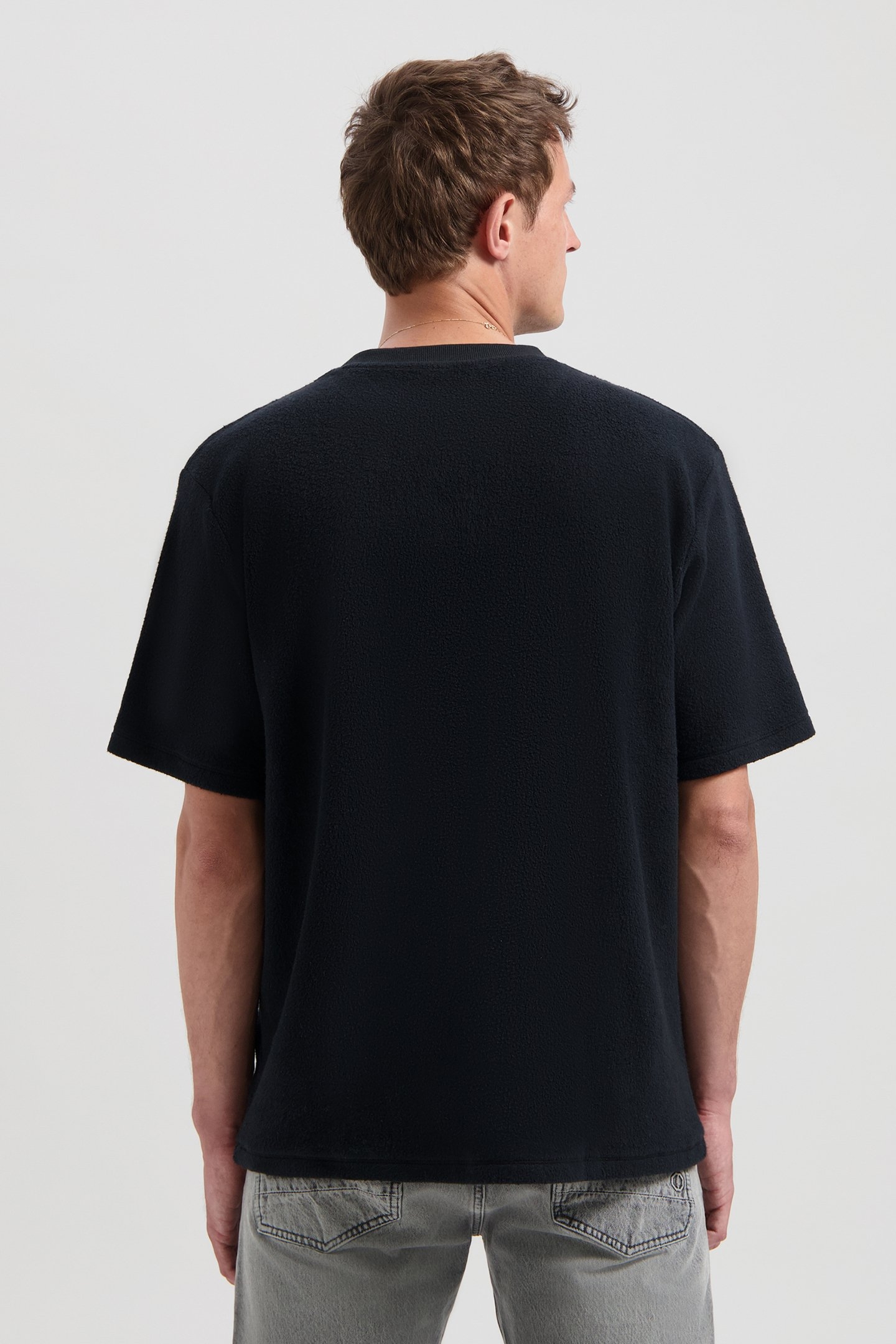 DS_COLLIN TEE TOWELLING BLACK 2