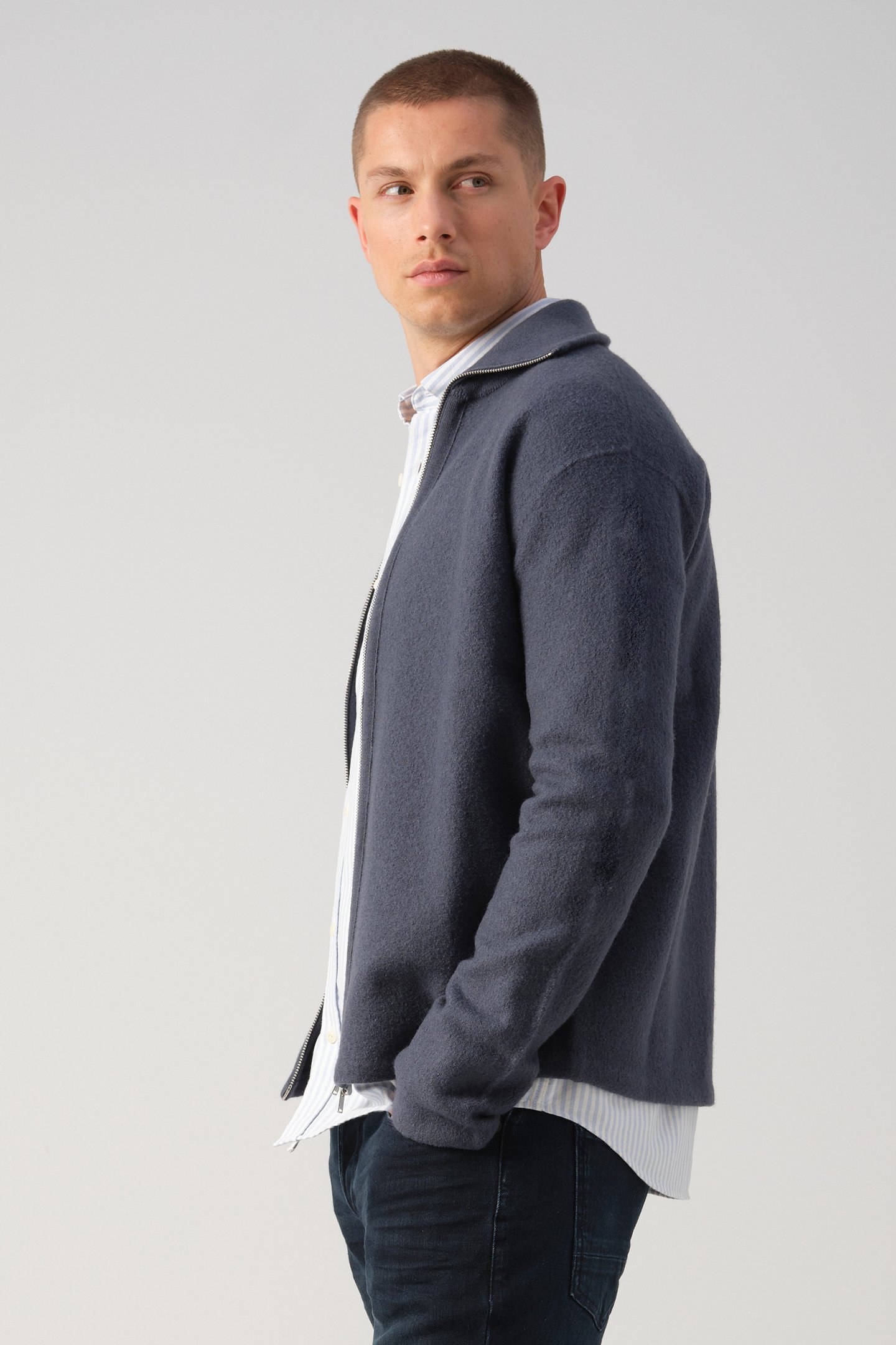 J.C. RAGS RANDY VEST OMBRE BLUE 4