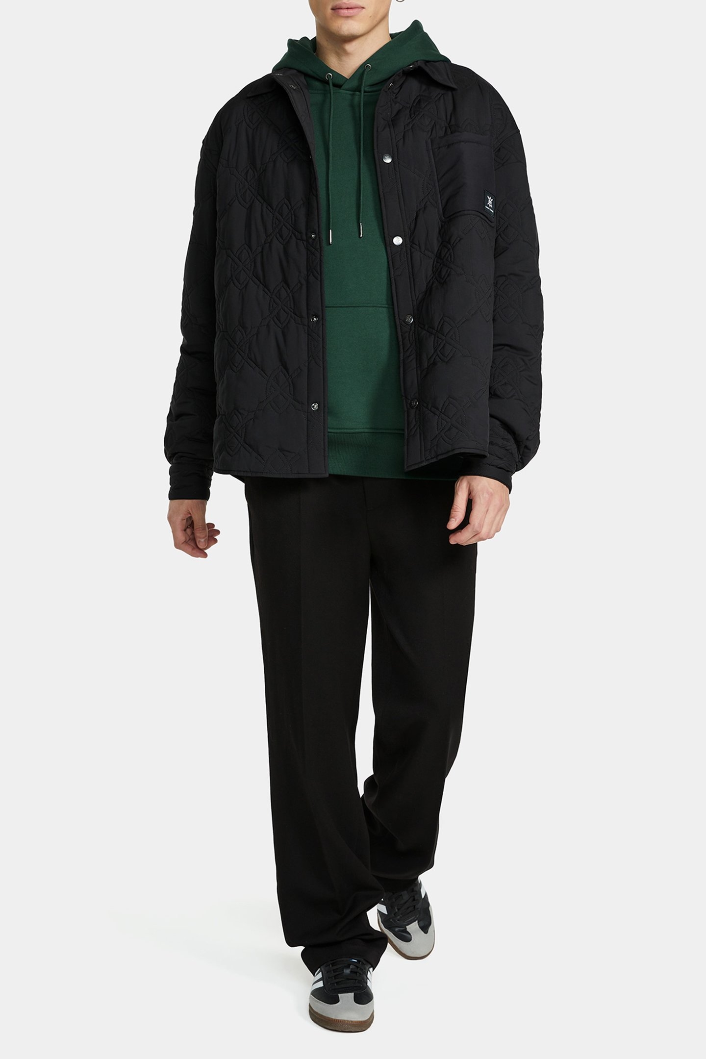 RAJUB LS SHIRT OBSIDIAN BLACK 1