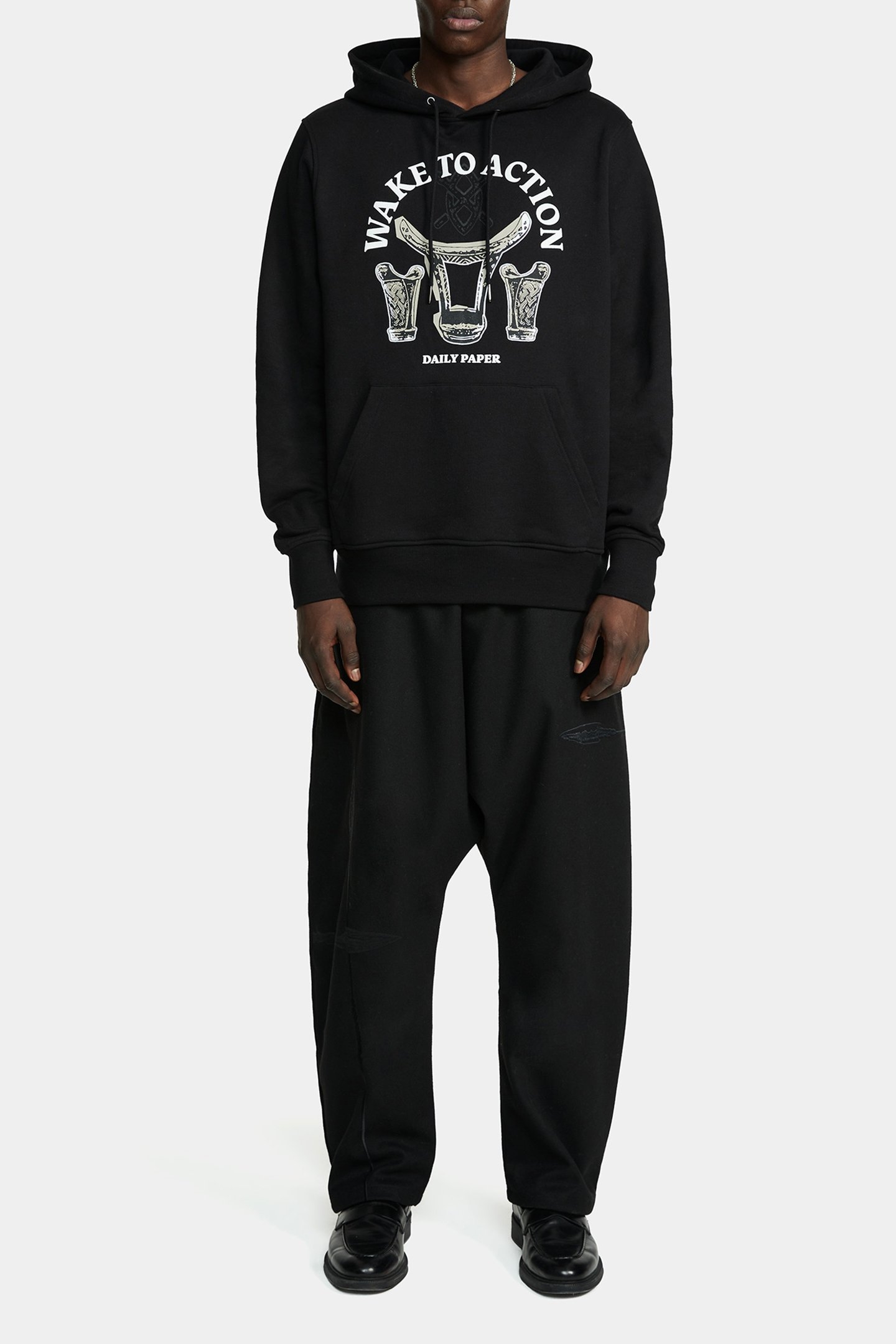 RIVO HOODIE UNISEX OBSIDIAN BLACK 1