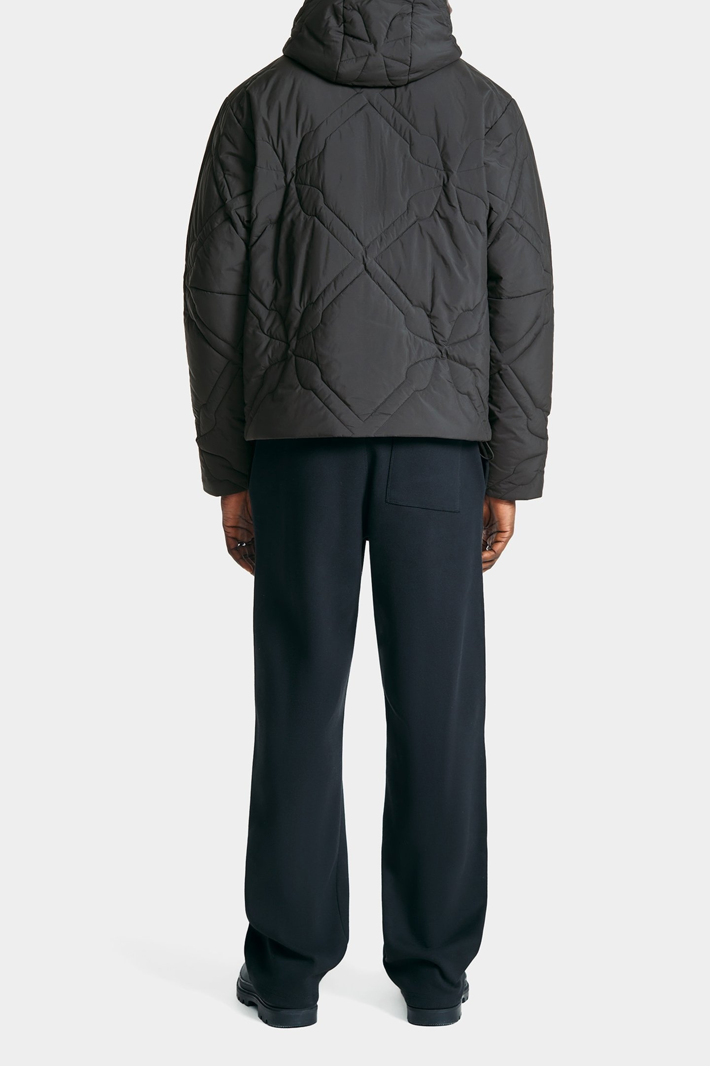 SPEAR PUFFER JACKET UNISEX BLACK 2