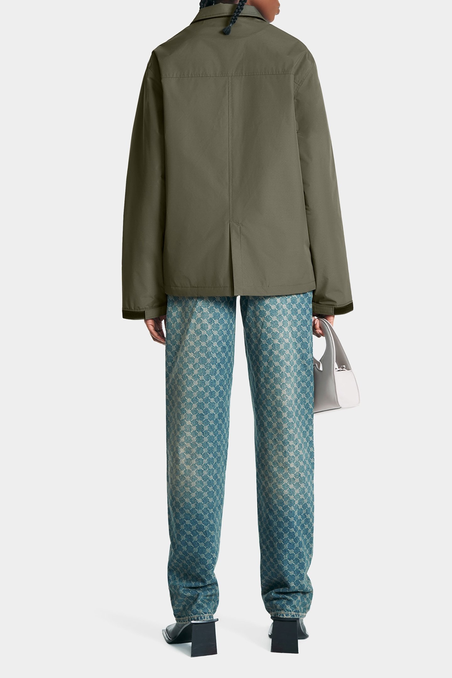 ELAYA COACH JACKET GREY 2