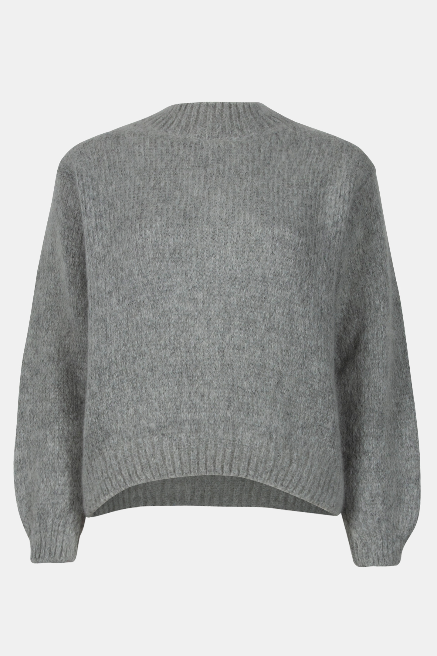 STEPHANIE PULLOVER MID GREY 3