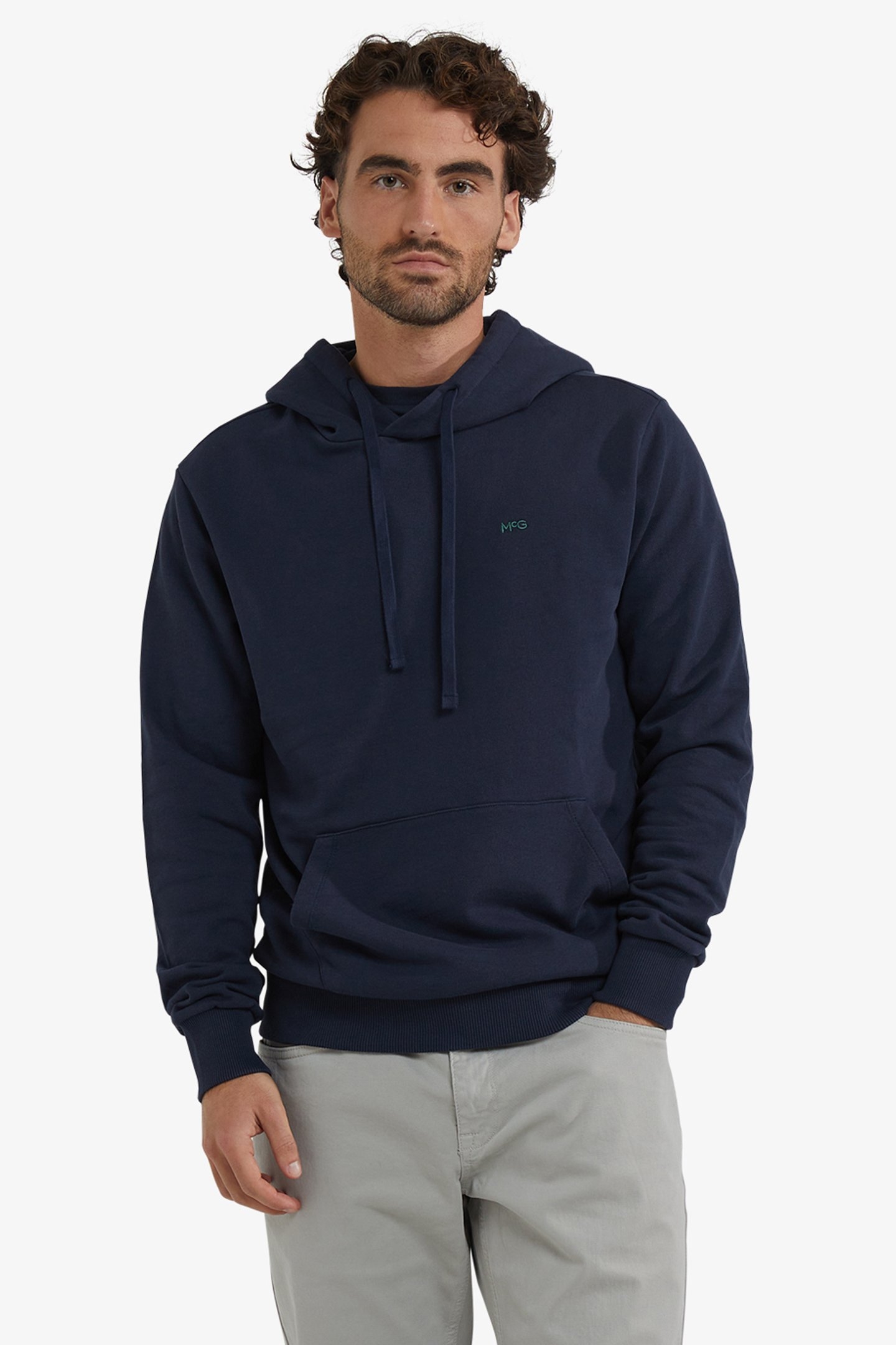 LOGO HOODY NAVY 1