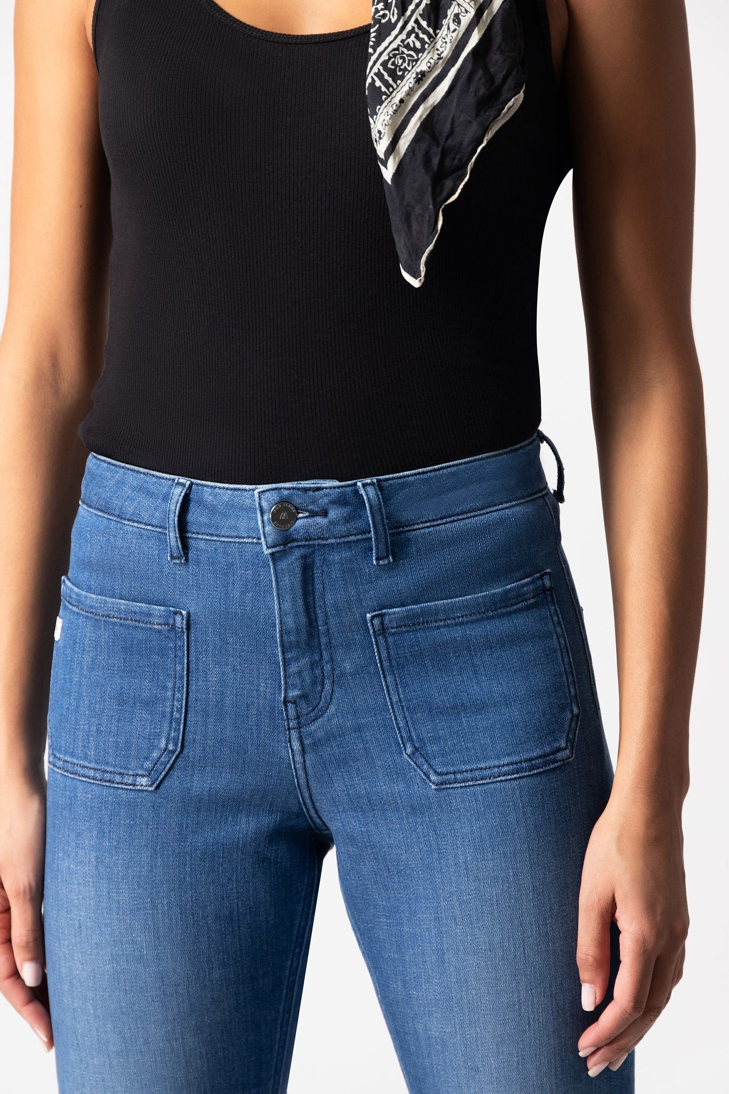 FLARED CHIQUE AUTHENTIC INDIGO 5