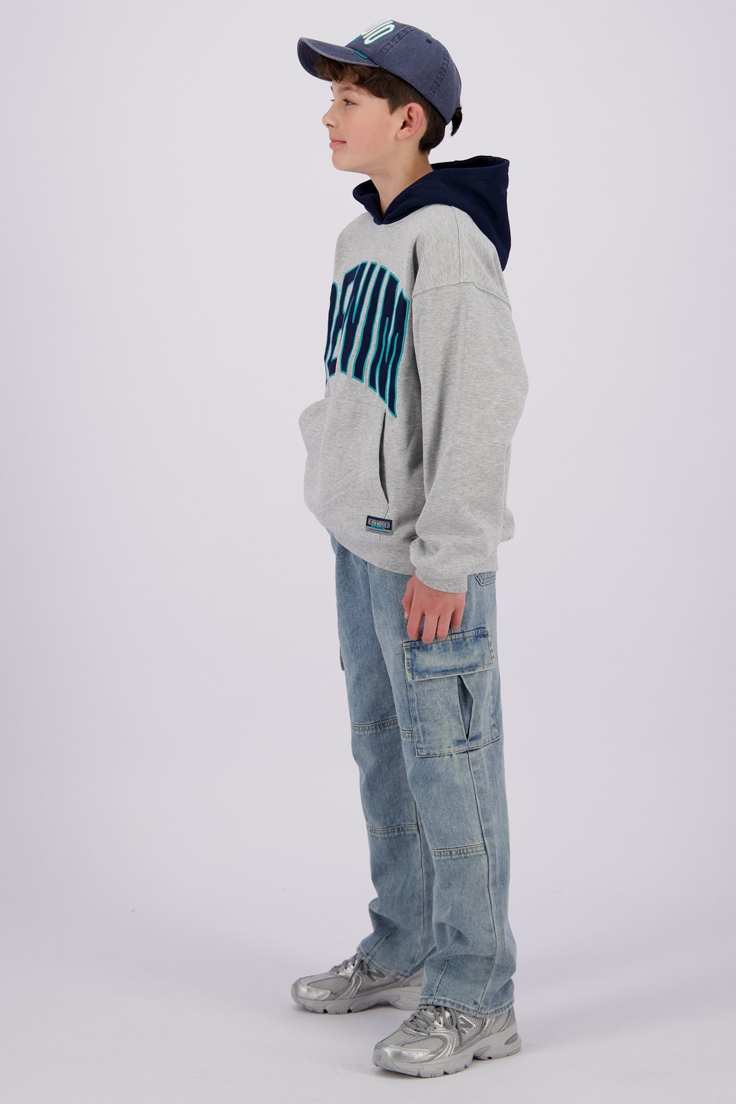 BOYS NANO SWEATER GREY MELEE 5