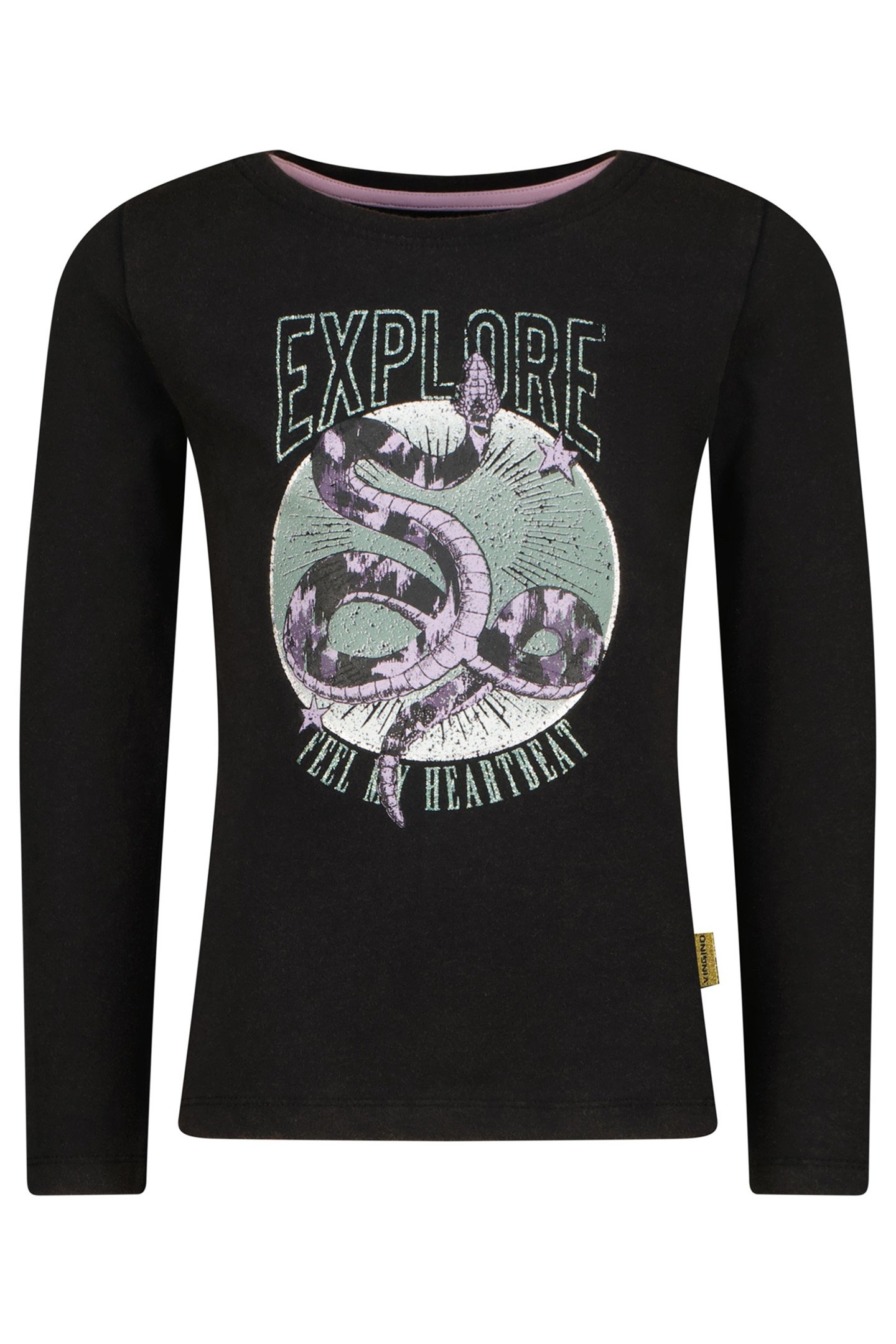 GIRLS JASMINE T-SHIRT WASHED BLACK 1