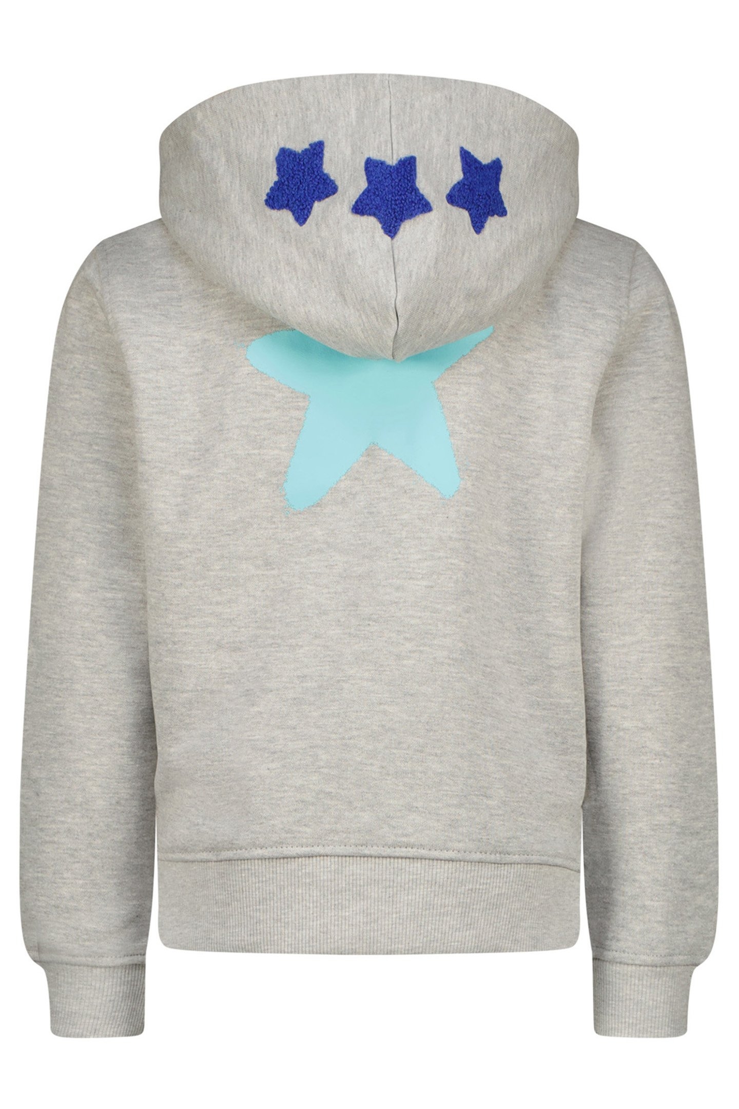 GIRLS NORINY HOODY LIGHT GREY MELEE 2