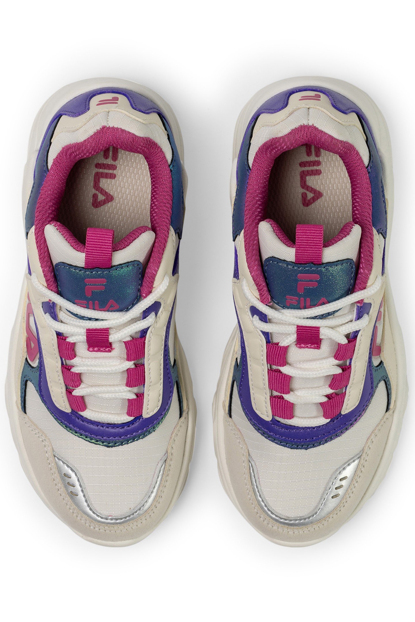 GIRLS COLLENE LOGO TURTLEDOVE-FUCHSIA ROSE 3