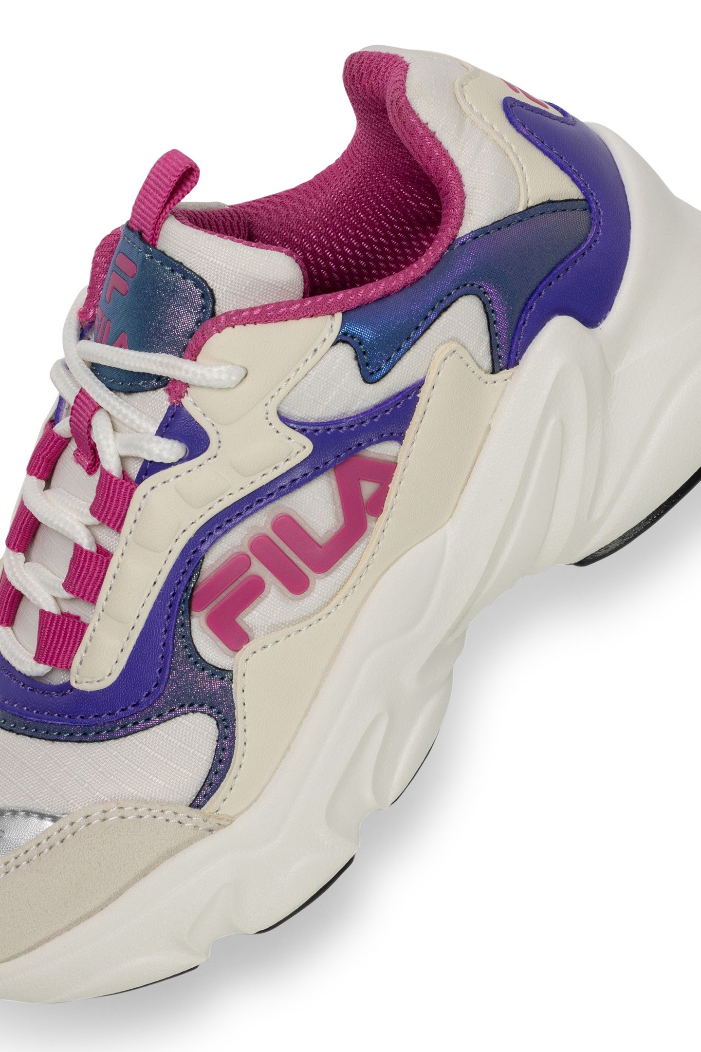 GIRLS COLLENE LOGO TURTLEDOVE-FUCHSIA ROSE 6