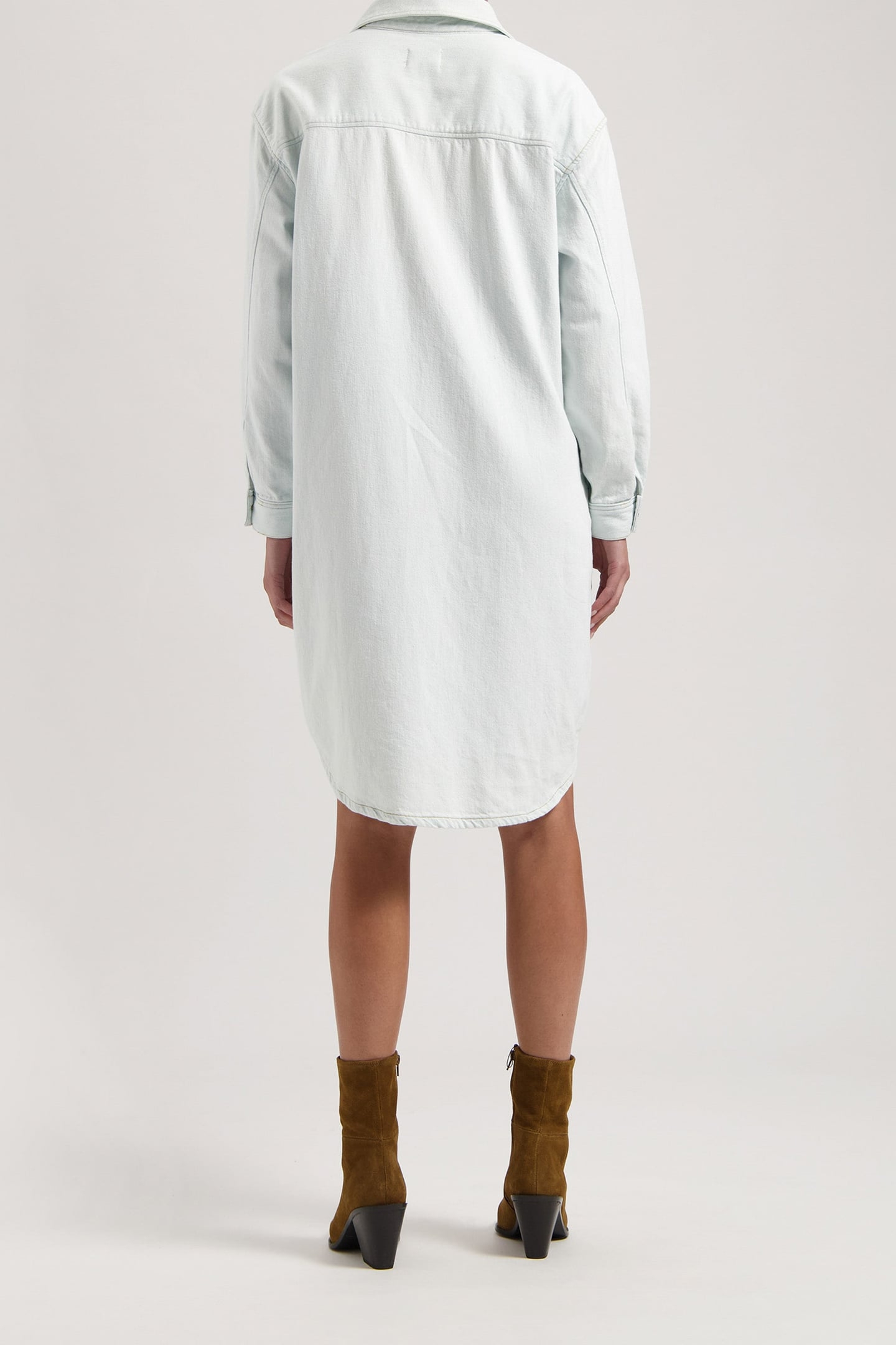 ELLA DENIM DRESS SUN STONE 4