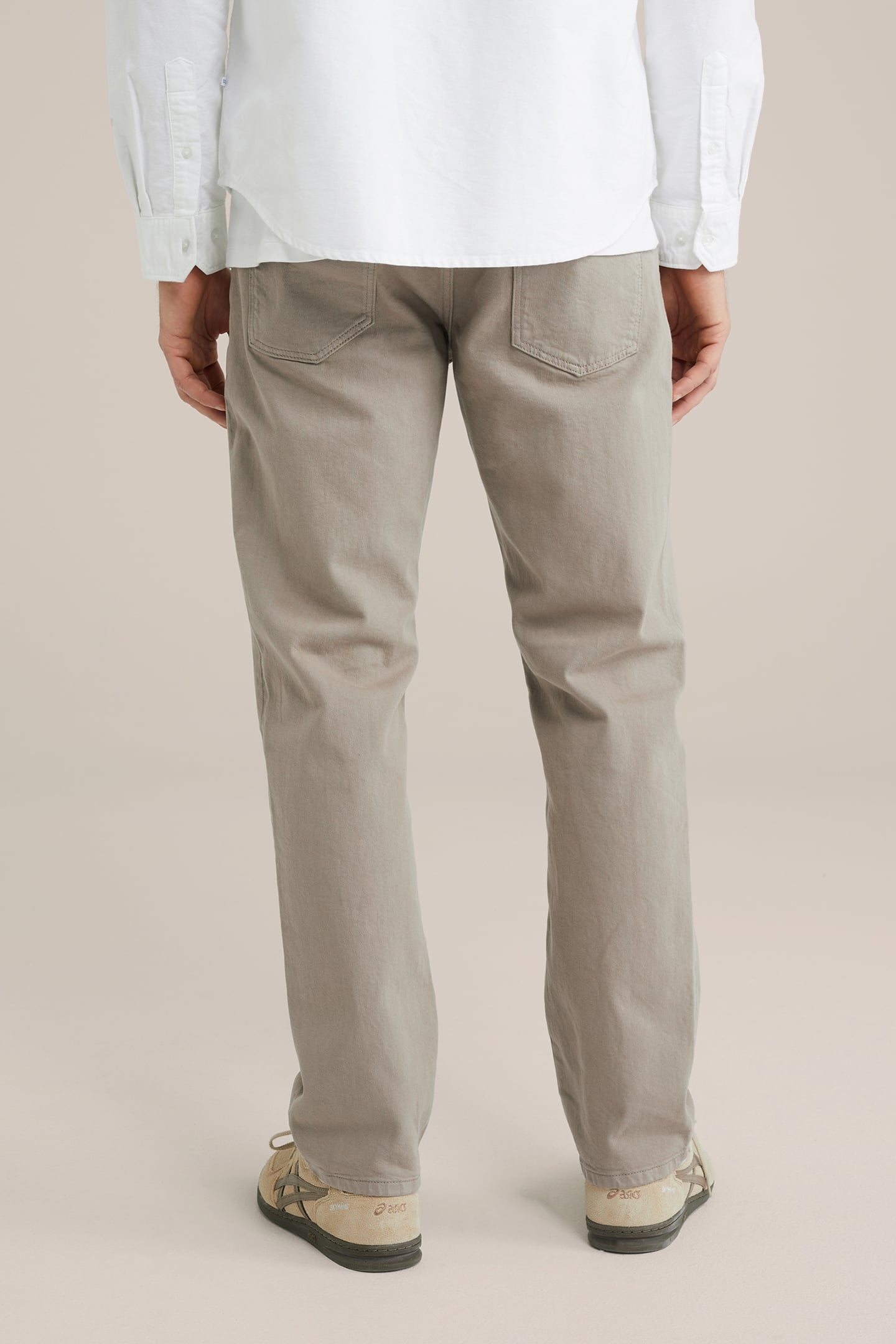 5-POCKET MID WAIST LIGHT BROWN 2